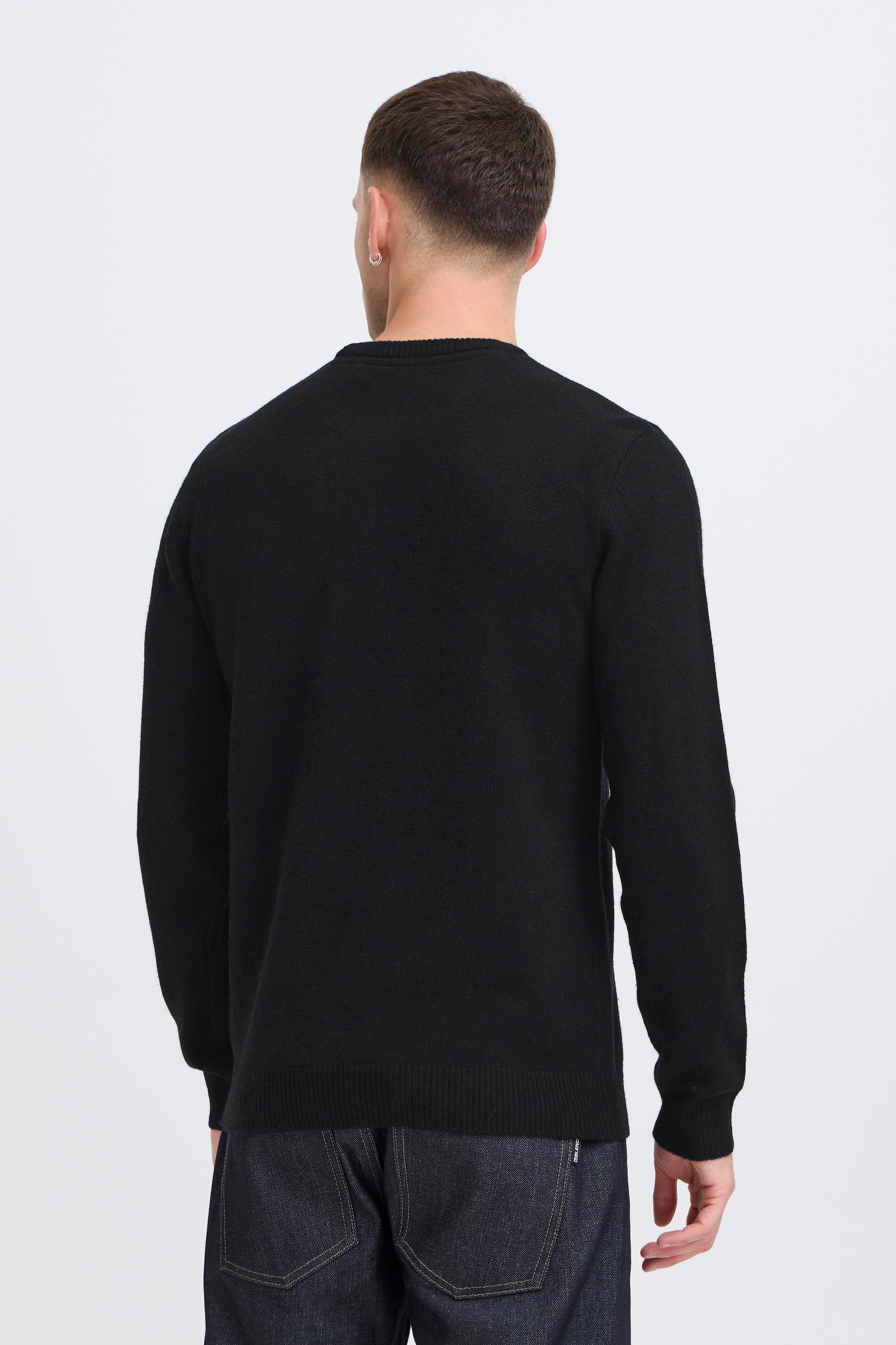 Blend Strickpullover »BHBRANKO CREW KNIT« Wollmischung, regular fit
