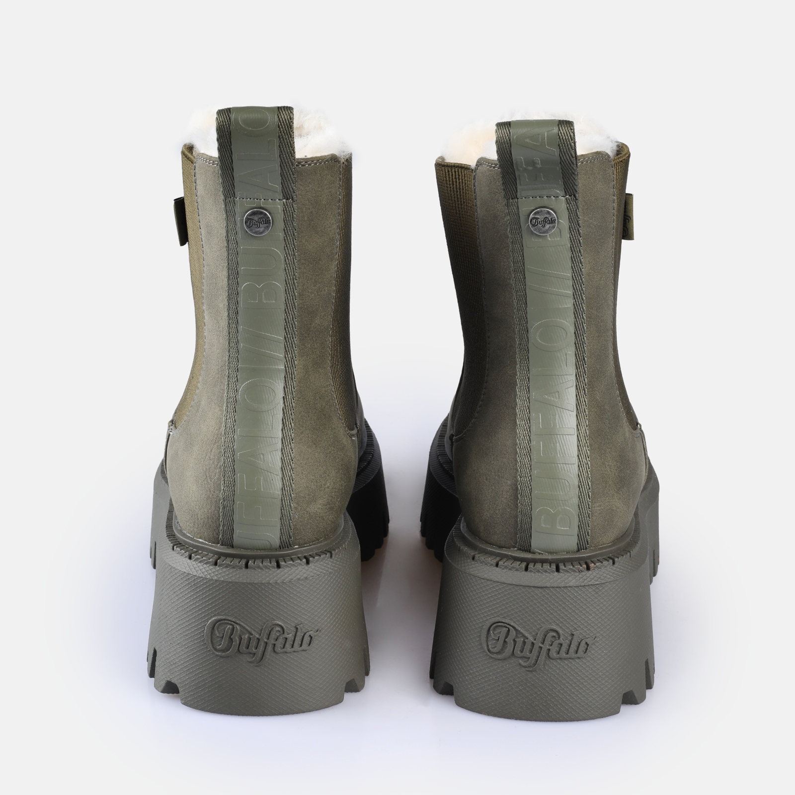 Buffalo Bottines chelsea »ASPEN«  Stiefelette, Plateauboots mit Profilsohle und Warmfutter