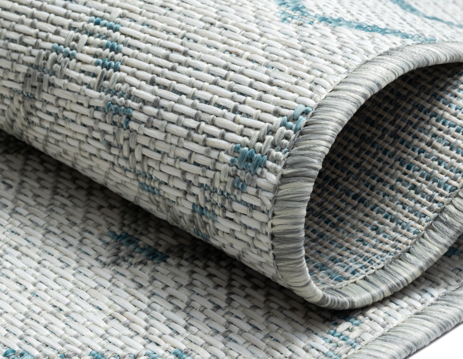 Myflair Möbel & Accessoires Teppich »Nebula, LAGERRÄUMUNG!« rechteckig 6 mm Höhe modernes Design, Rauten, Outdoor geeignet, Balkon, Terrasse