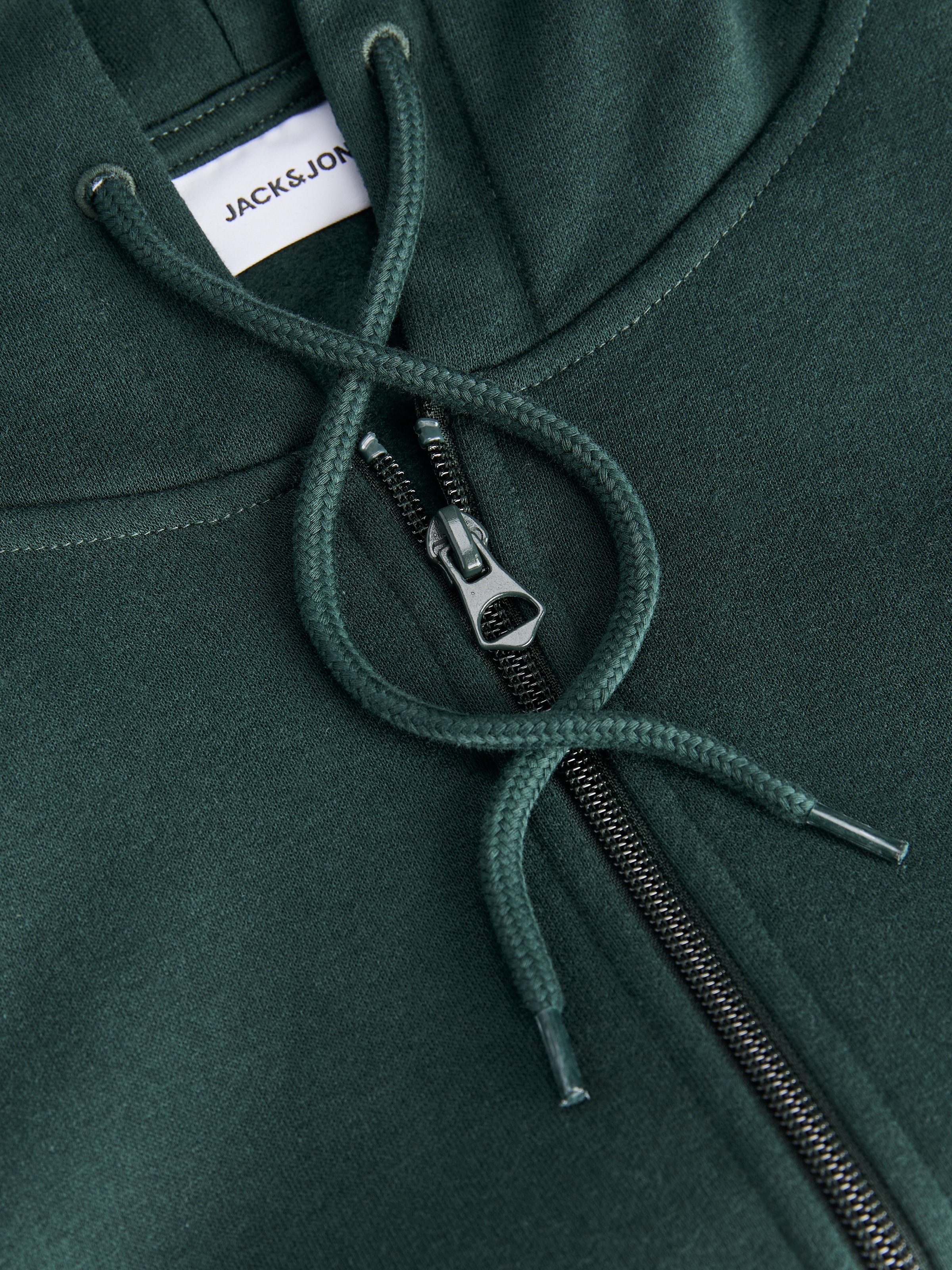Jack & Jones PlusSize Kapuzensweatjacke »JJAERO SWEAT ZIP HOOD PLS« Baumwollmischung, regular fit