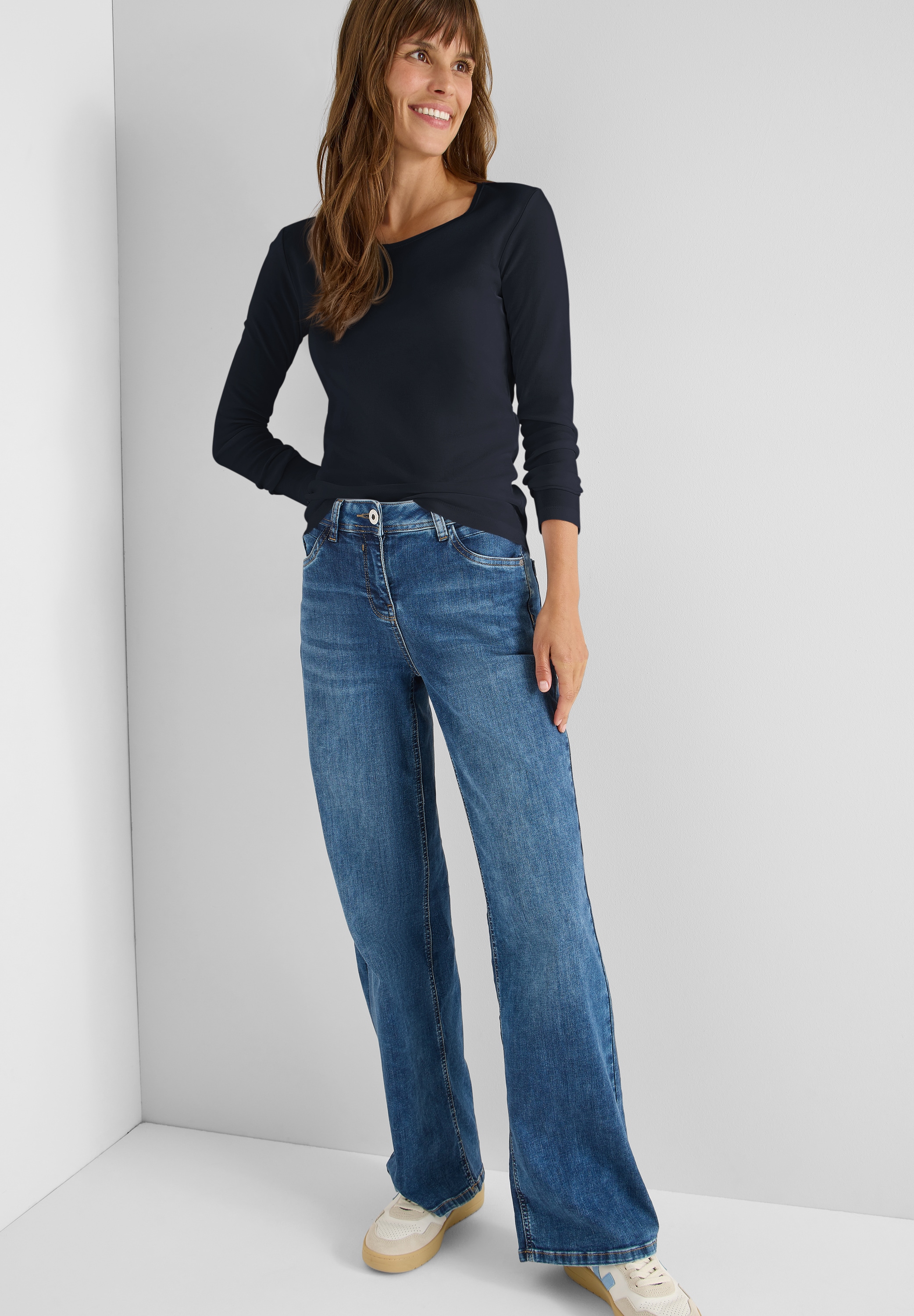 Cecil T-shirt à manches longues »Style Pia«