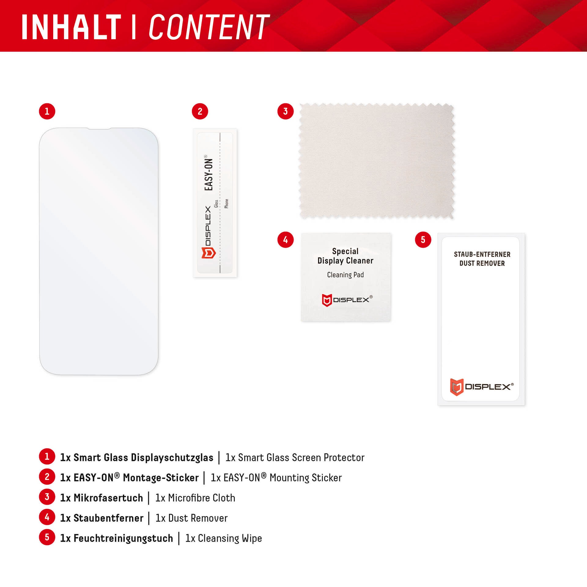 Displex Film de protection d'écran »Smart Glass Samsung Galaxy A54 5G«