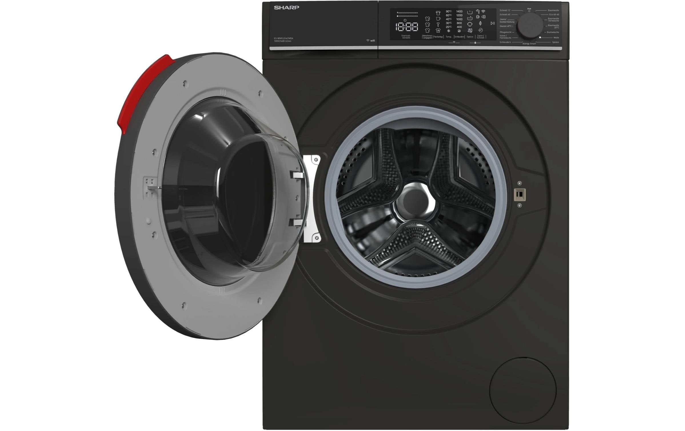   Waschmaschine »ES-WNFL014 cmDA-CH Links« 10 kg 1400 U/min