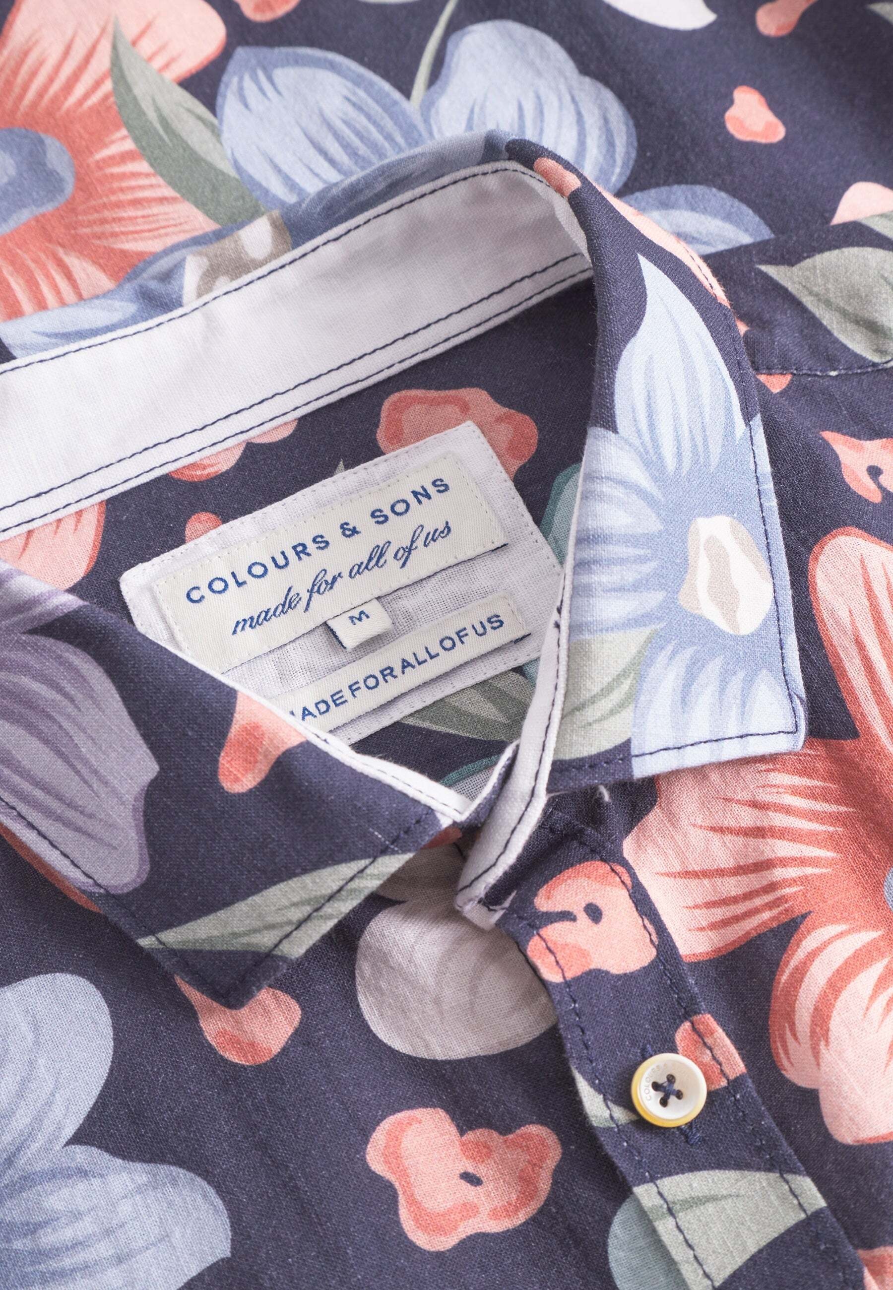 colours & sons Chemise à manches longues »colours & sons Langarmhemd Shirt-Printed«