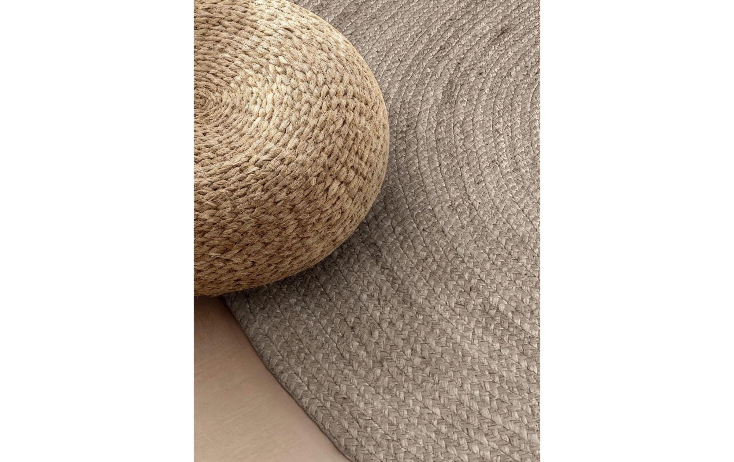 HANSE Home Teppich »Rangpur Juteteppich, in rund und oval« oval 10 mm Höhe handgewebt, 100% Jute , Natur, Wohnzimmer, Flur, Boho, Skandi