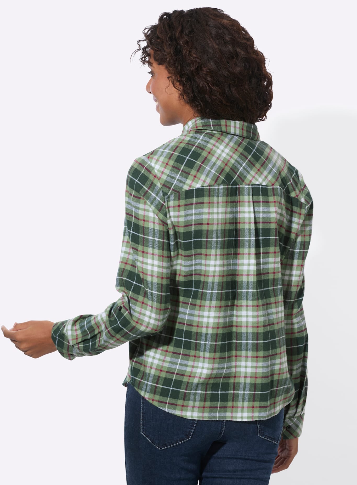 Casual Looks Blouse en flanelle