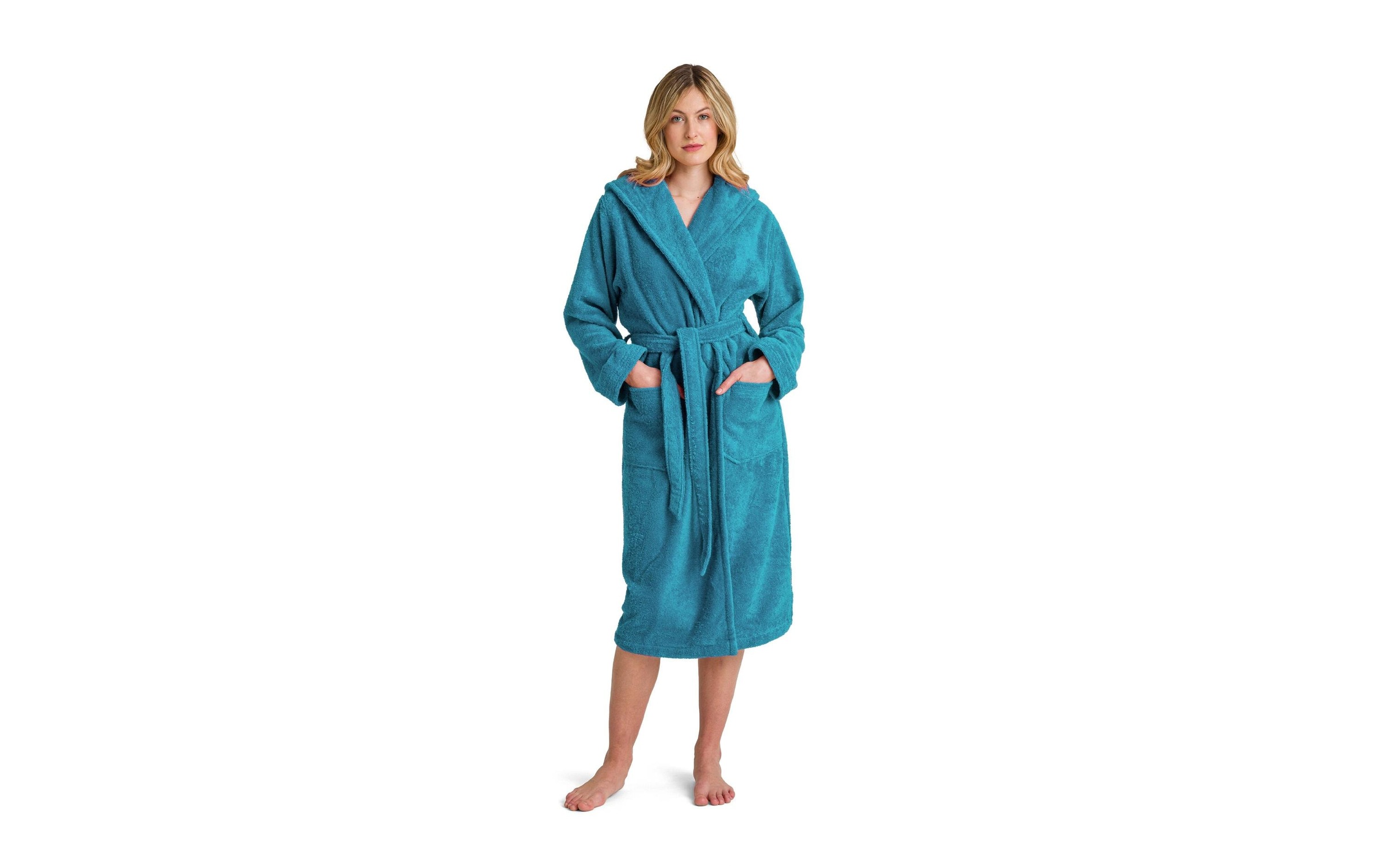 Möve Unisex-Bademantel »Superwuschel Kapuze, ideal für Sauna & Spa, Hotelbademantel« 1 Stk. in Uni