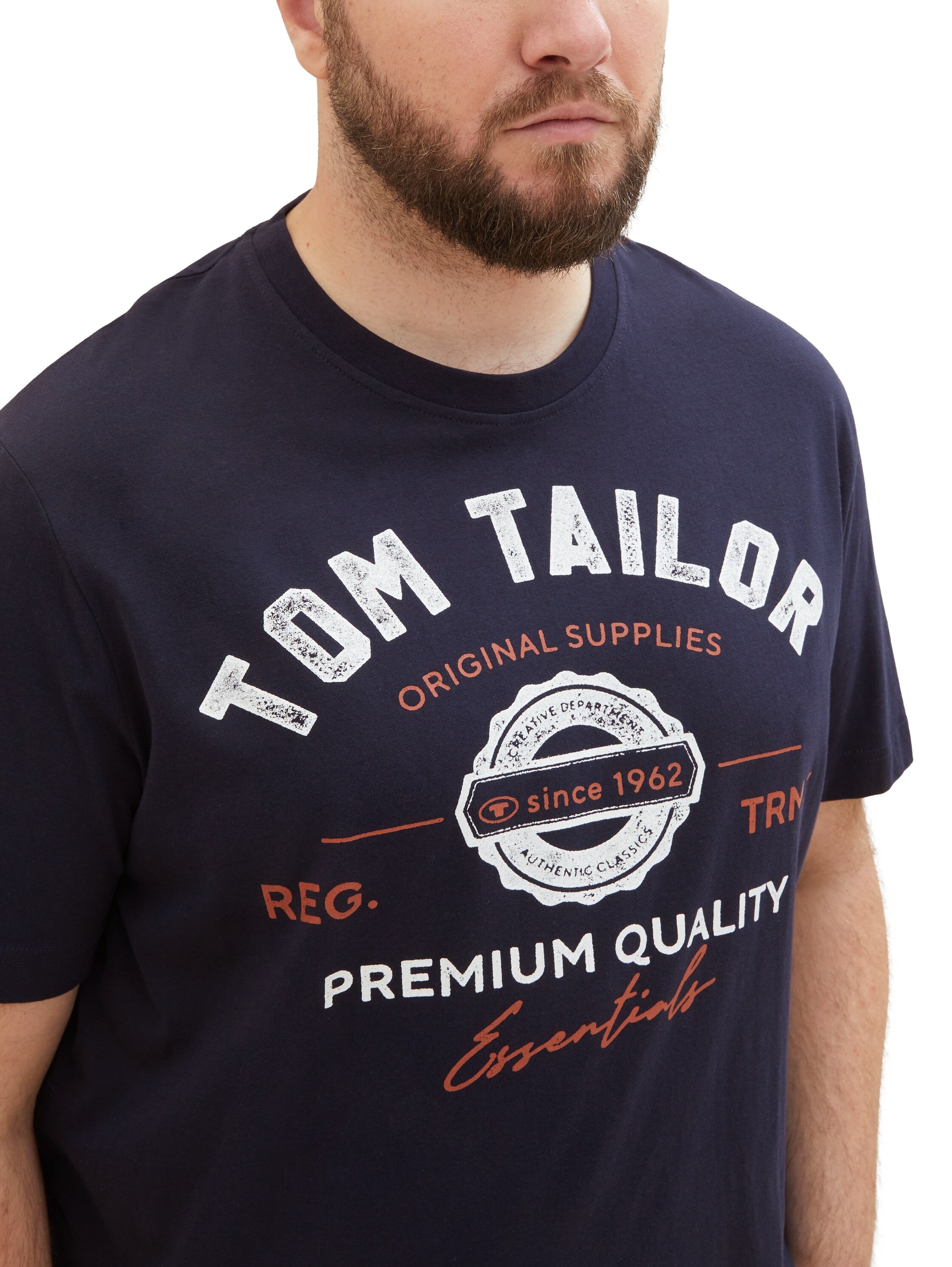 TOM TAILOR PLUS T-Shirt mit Logo-Print