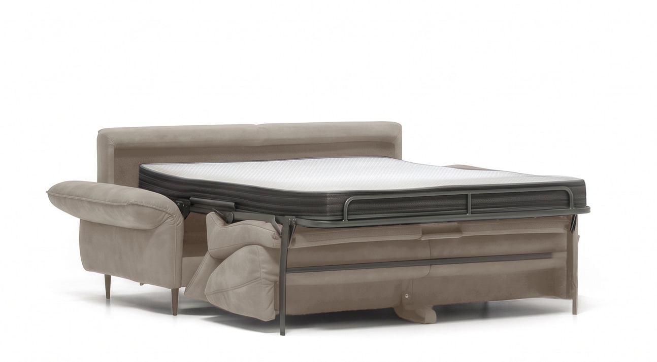 Egoitaliano Schlafsofa »EGO FLY, Made in Italy-Designsofa mit Dauerschlaffunktion,Breite 203cm« Schlafsofa aus Luxus-Microfaser mit verstellbaren Armlehnen