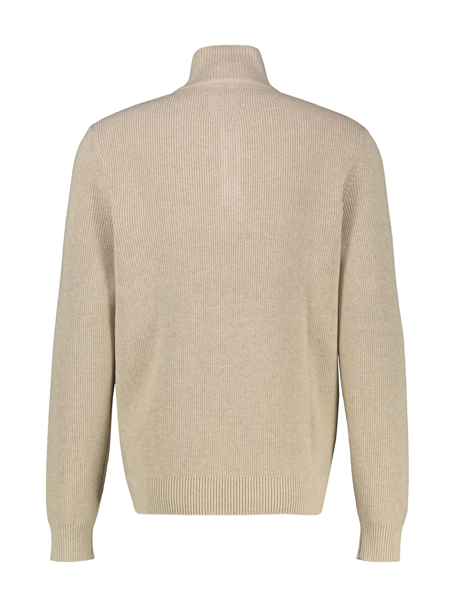 LERROS Pull en tricot avec col Troyer et patte de boutonnage courte