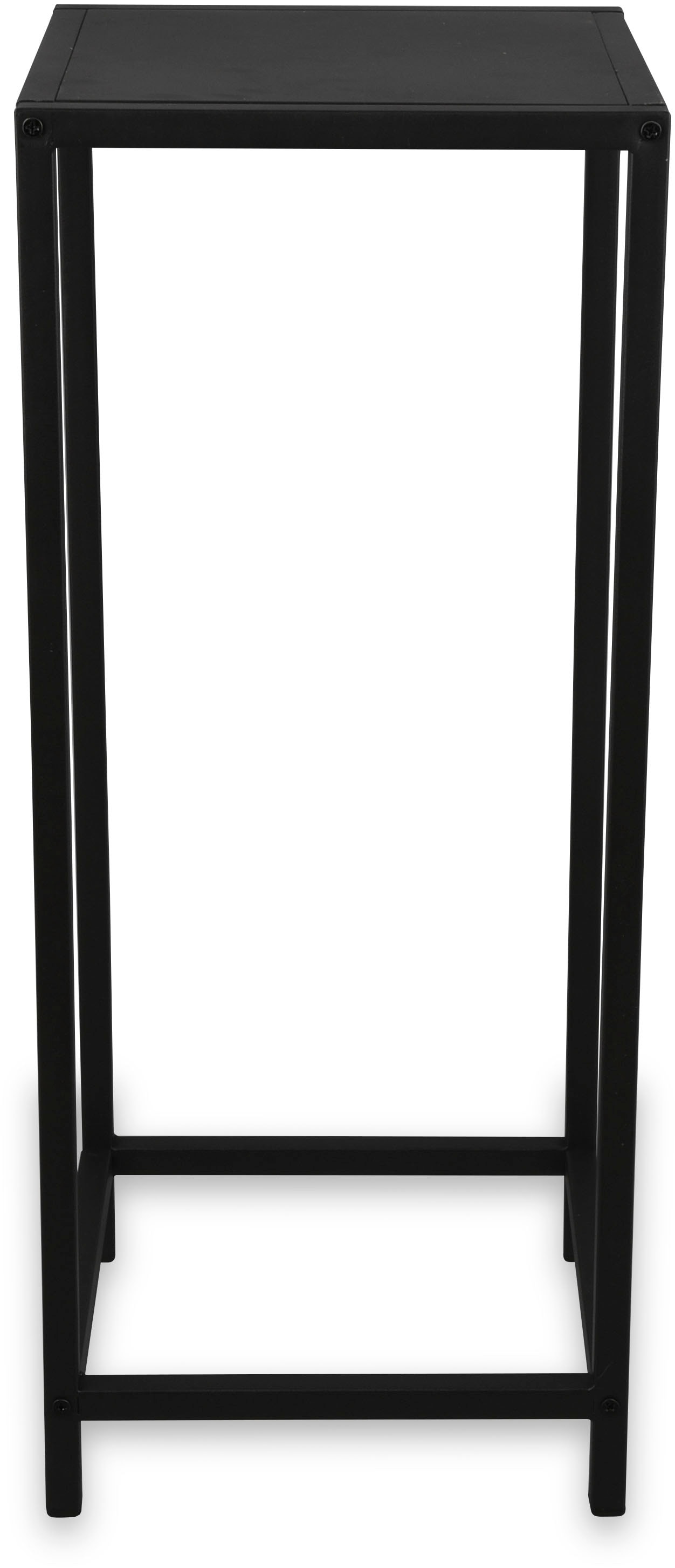 MIRRORS AND MORE Table d'appoint »Veronika« structure métallique noire