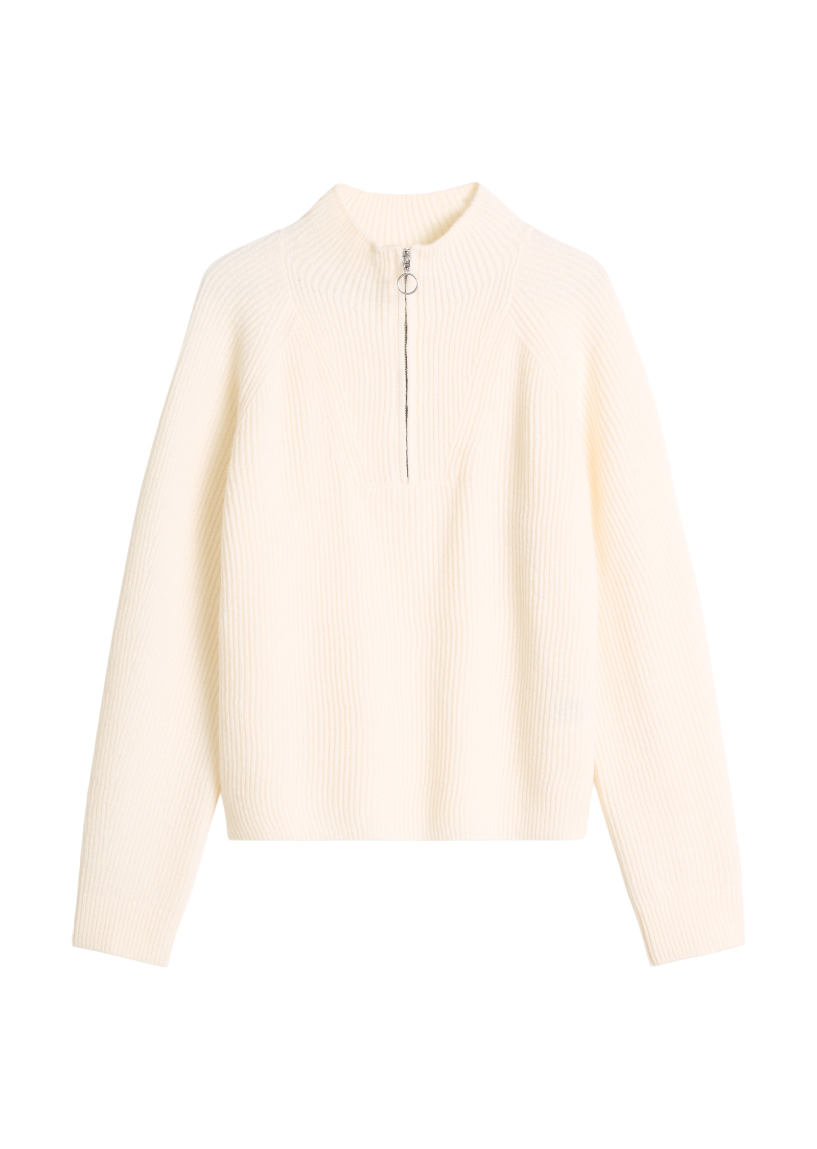 Marc O'Polo DENIM Troyer regular mit weicher Haptik, reine Wolle