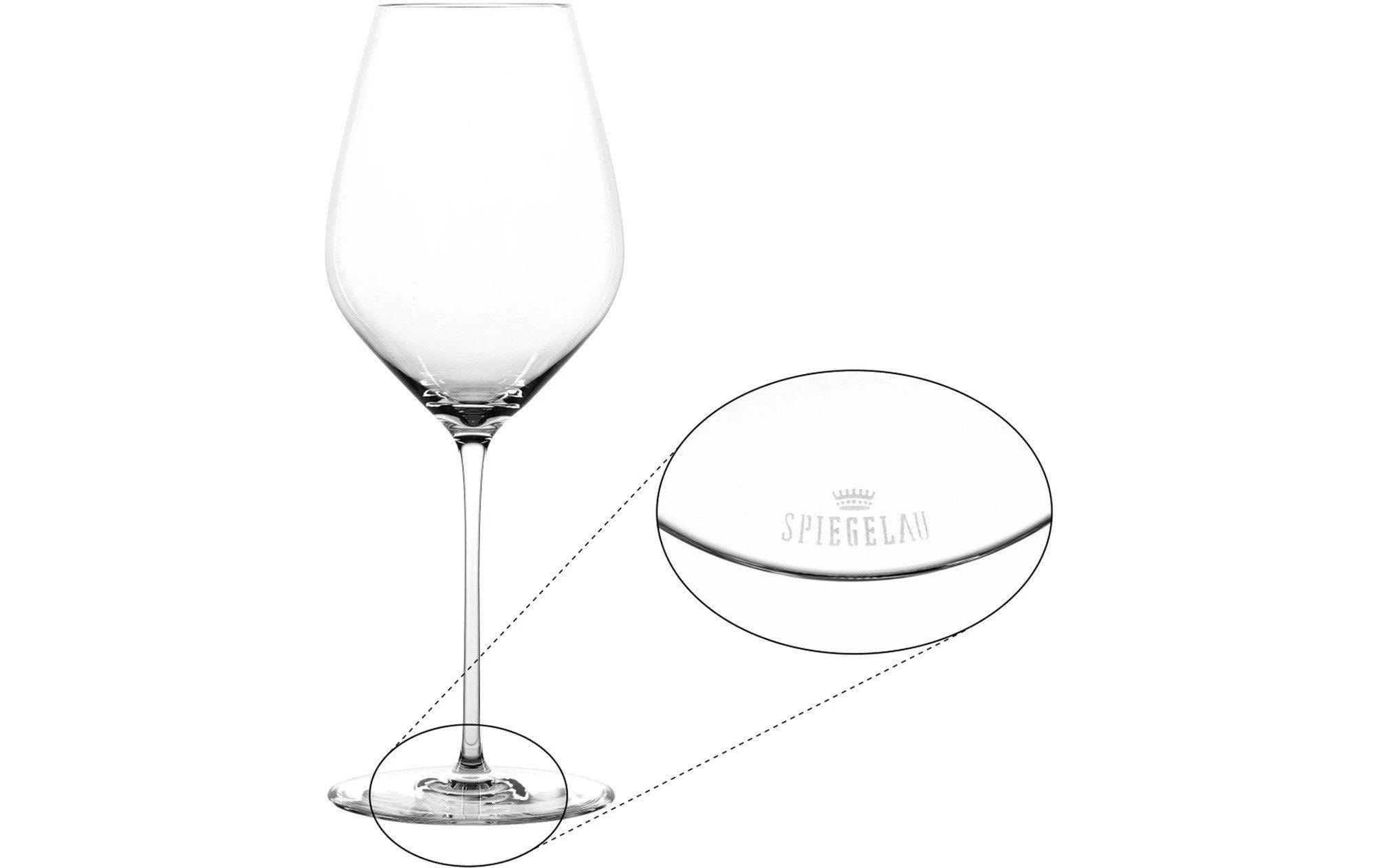 Eulenspiegel Weinglas »Spiegelau Universal Weinglas Hi-Lite 510 ml, 2 Stück, Transparent« Brillianz, Kristallklar