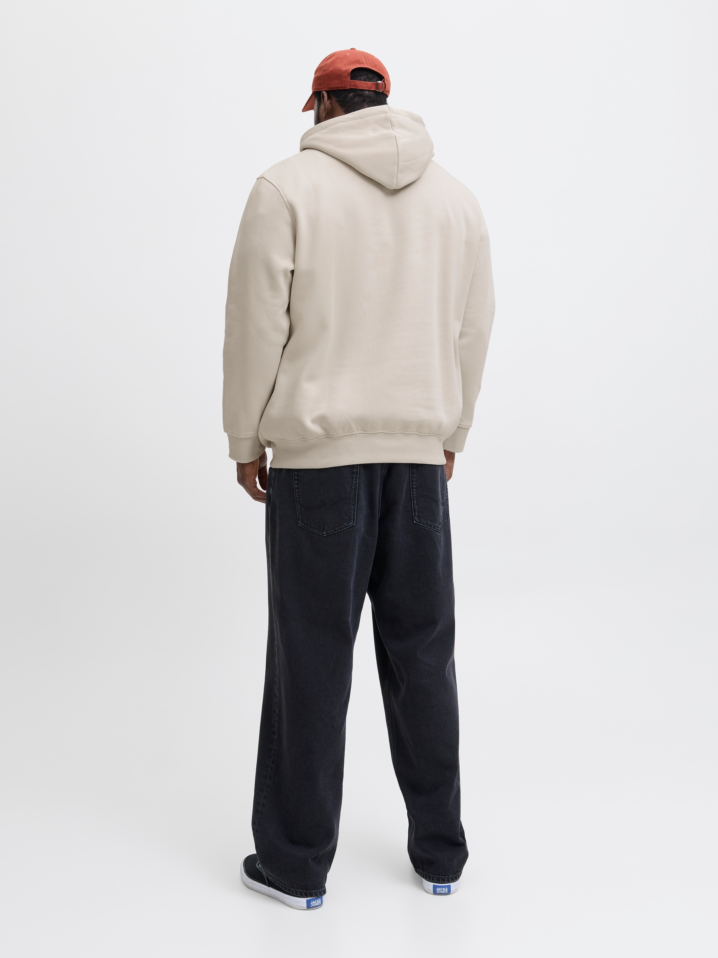 Jack & Jones PlusSize Kapuzensweatshirt »JJESOHO SWEAT HOOD NOOS PLS« mit Logobranding