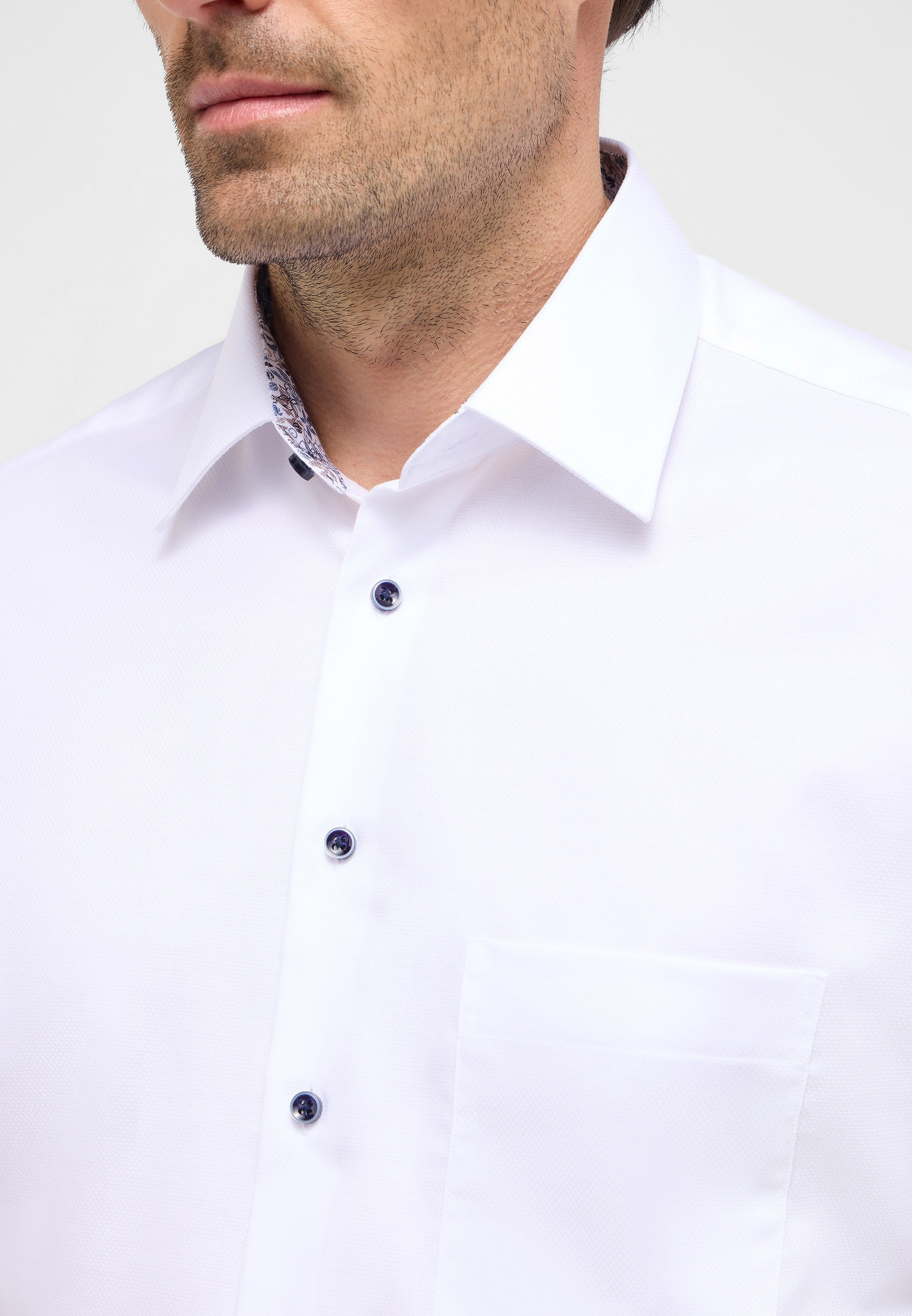 Eterna Kurzarmhemd »MODERN FIT« NON IRON (bügelfrei)