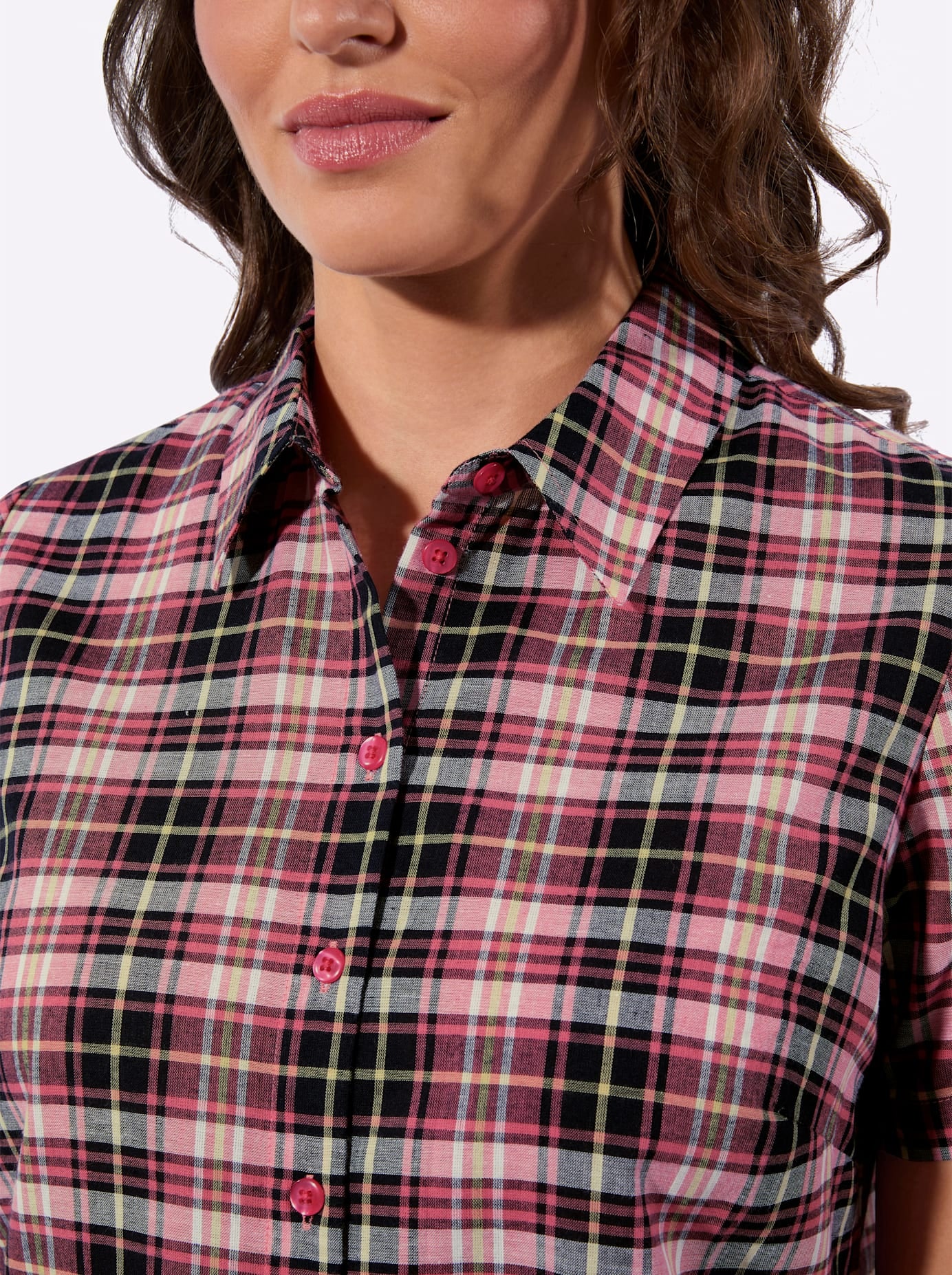 Casual Looks Blouse à carreaux