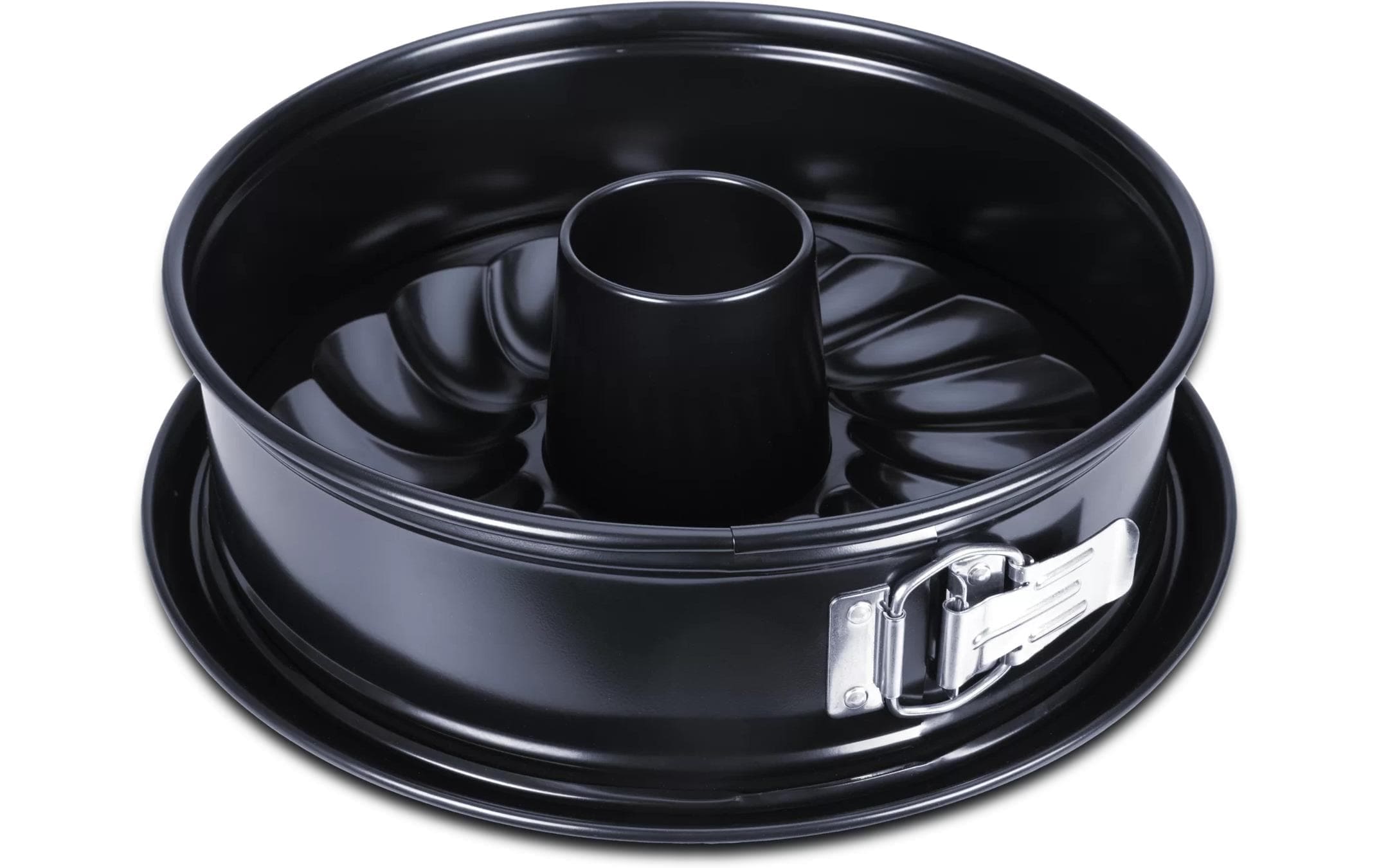 STÄDTER Backform »Emaille 26 cm« Backform mit Flach.- und Rohrboden