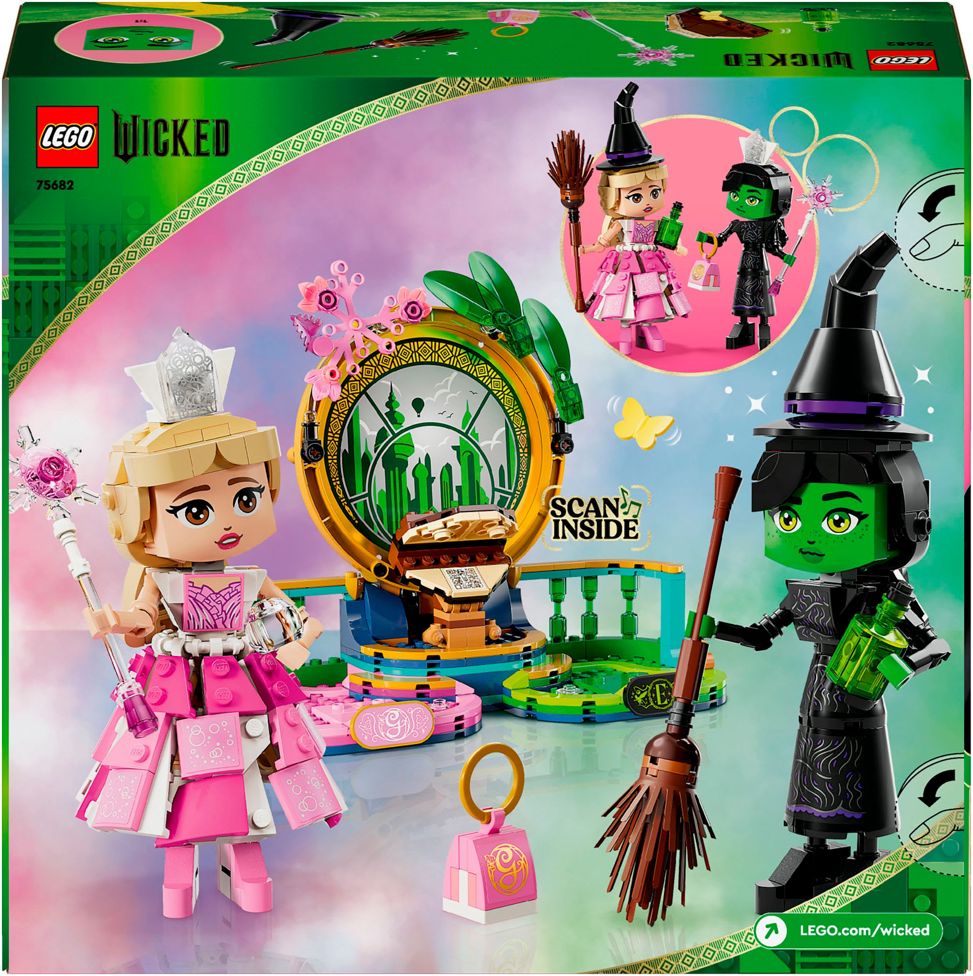 LEGO® Konstruktionsspielsteine »Elphaba und Glinda (75682), LEGO Wicked« Made in Europe