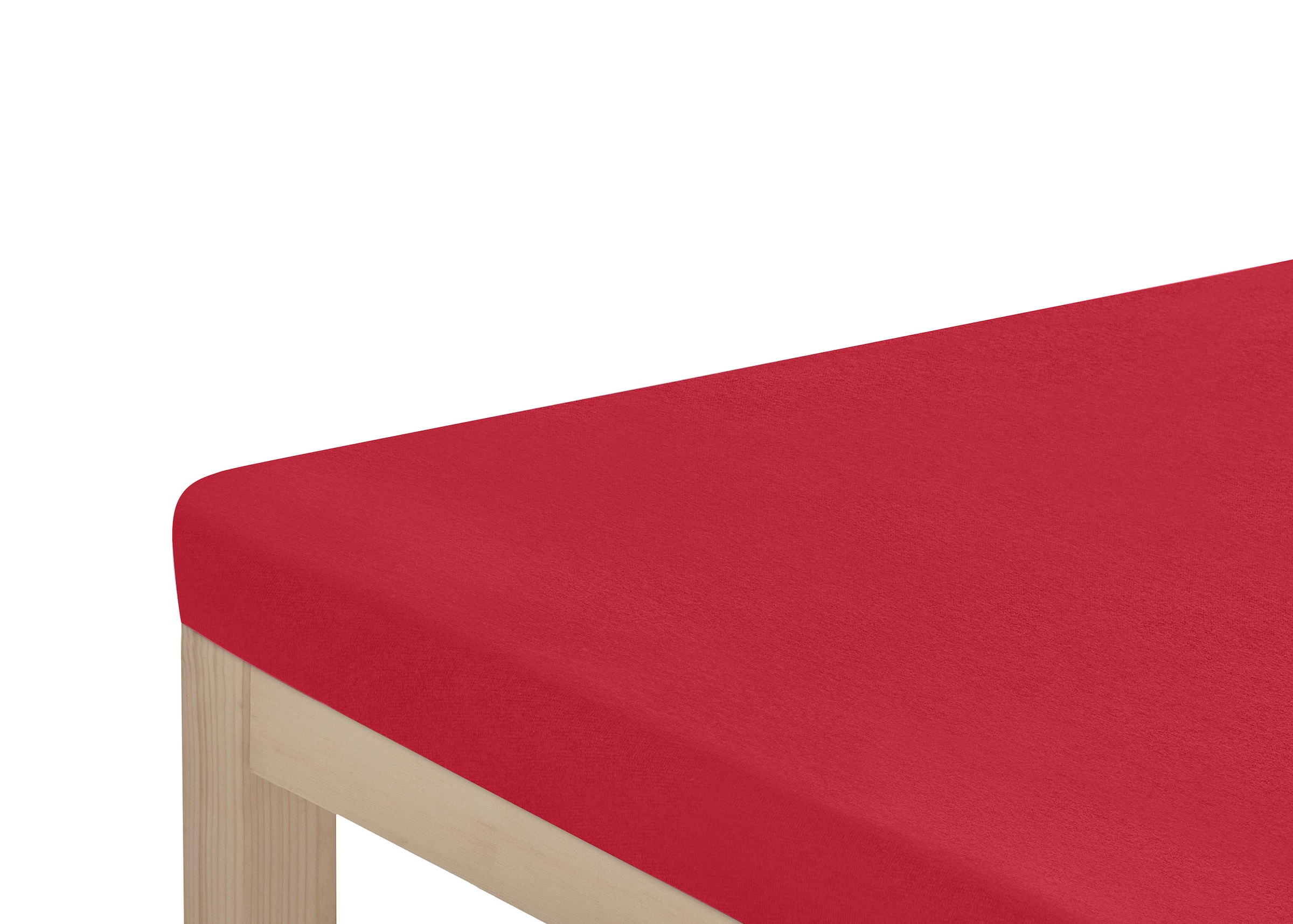 GOODproduct Spannbettlaken »Paprika Topper Basic, in Gr. 90x200, 140x200 oder 180x200 cm« Polyester, Matratzen bis 10 cm Höhe, Bettlaken, Spannbetttuch, Laken