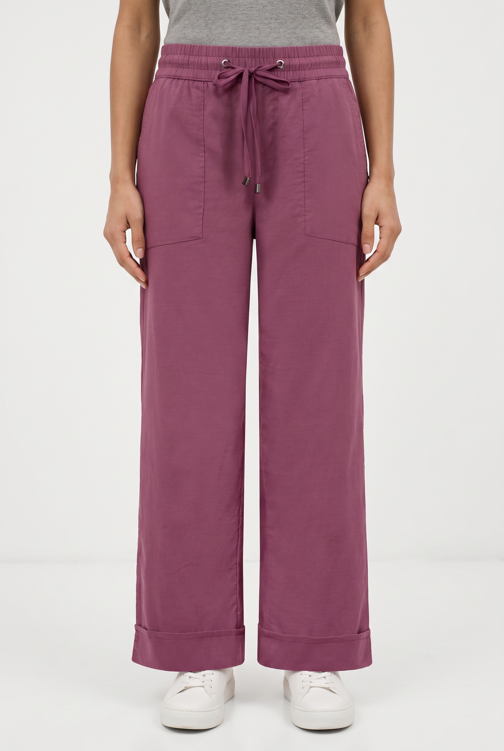 STREET ONE Stoffhose »Style Amalia«  Sommerhose im Casual Fit mit Turn-Up