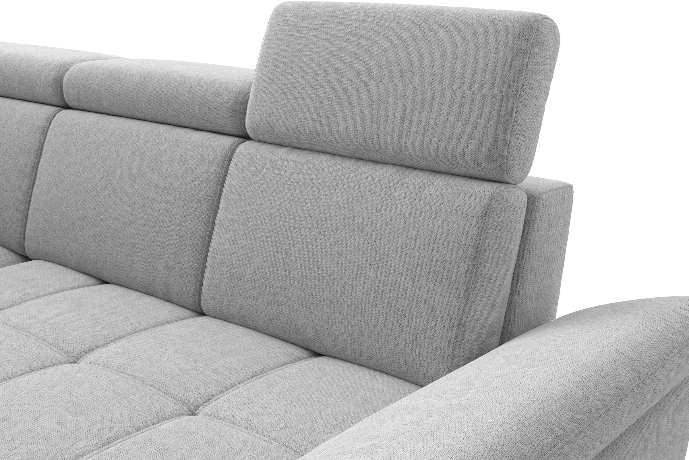 sit&more Ecksofa »Vanity« Inkl.Sitz-,Kopf-und Armteilverstellung