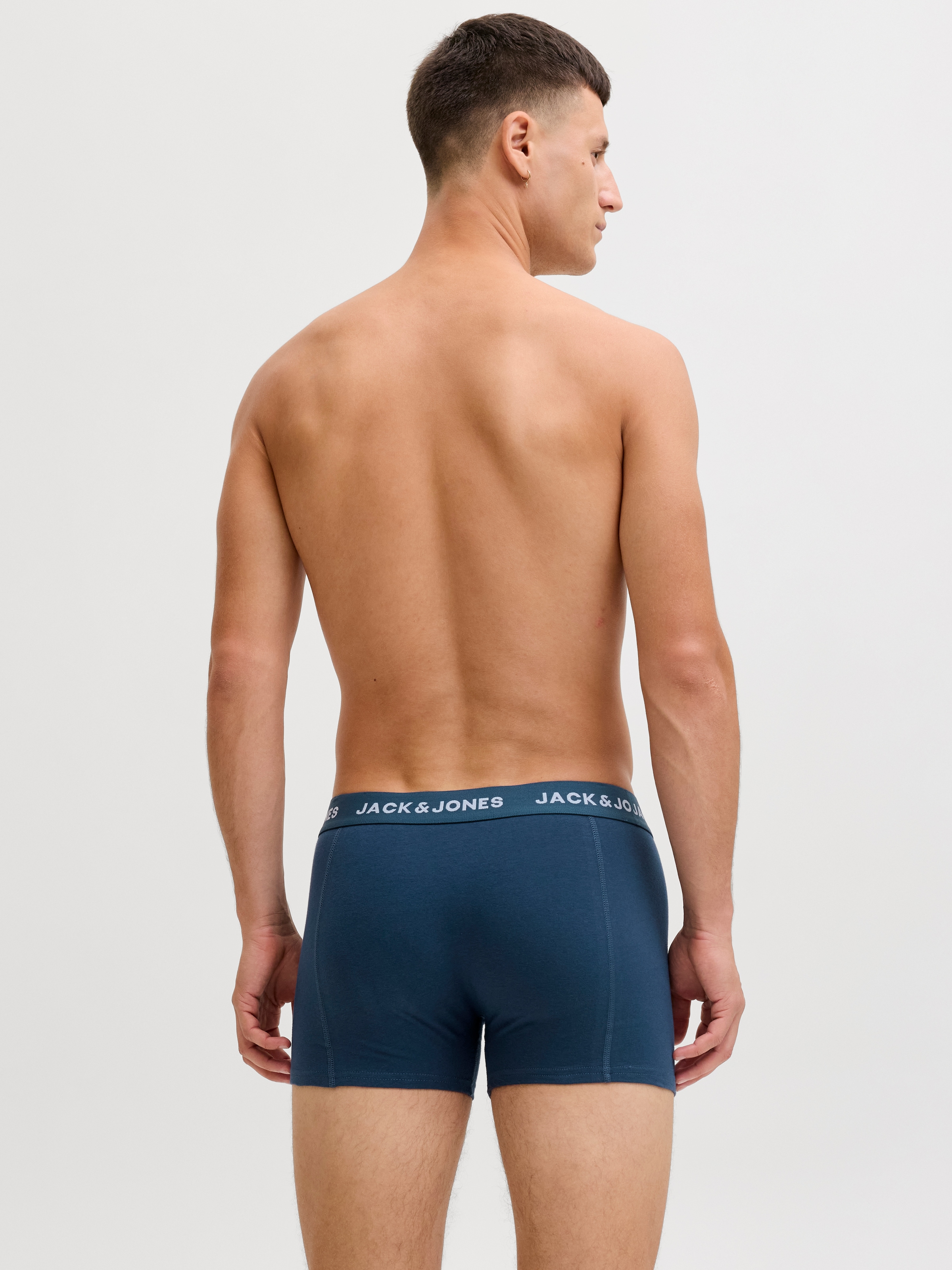 Jack & Jones Trunk »JACBOLT SOLID TRUNKS 12 PACK« Packung, 12 Stk. Baumwollmischung, elastischer Bund