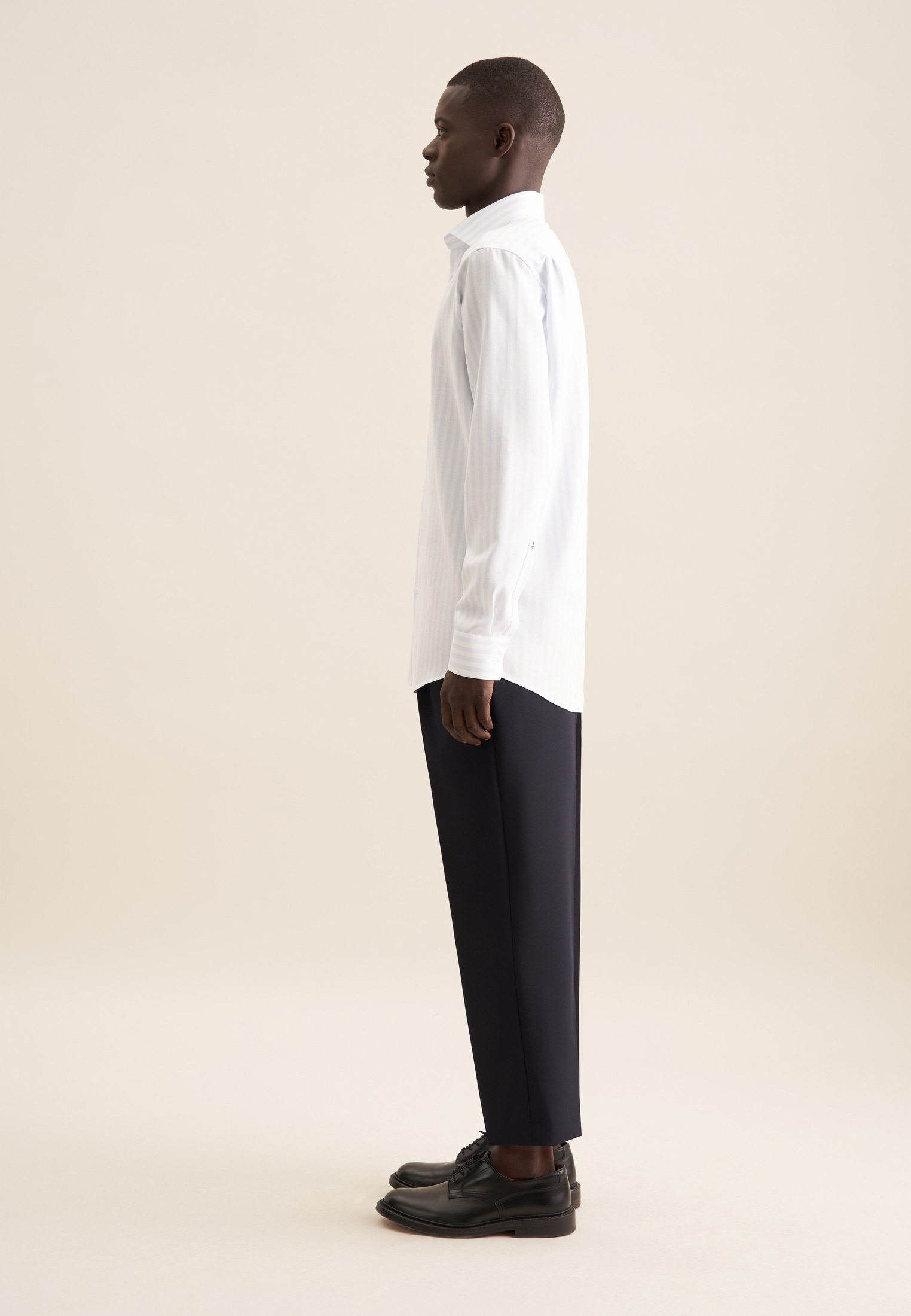 seidensticker Businesshemd »Regular« Regular 1/1 Kentkragen Streifen