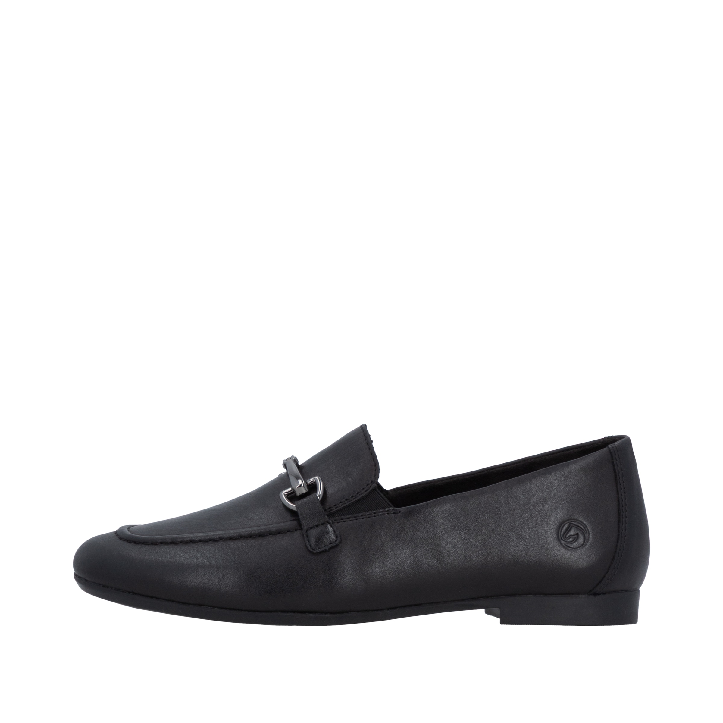 Remonte Loafer  Slipper, Schlupfschuh, Spangenschuh mit kleinen Stretcheinsätzen