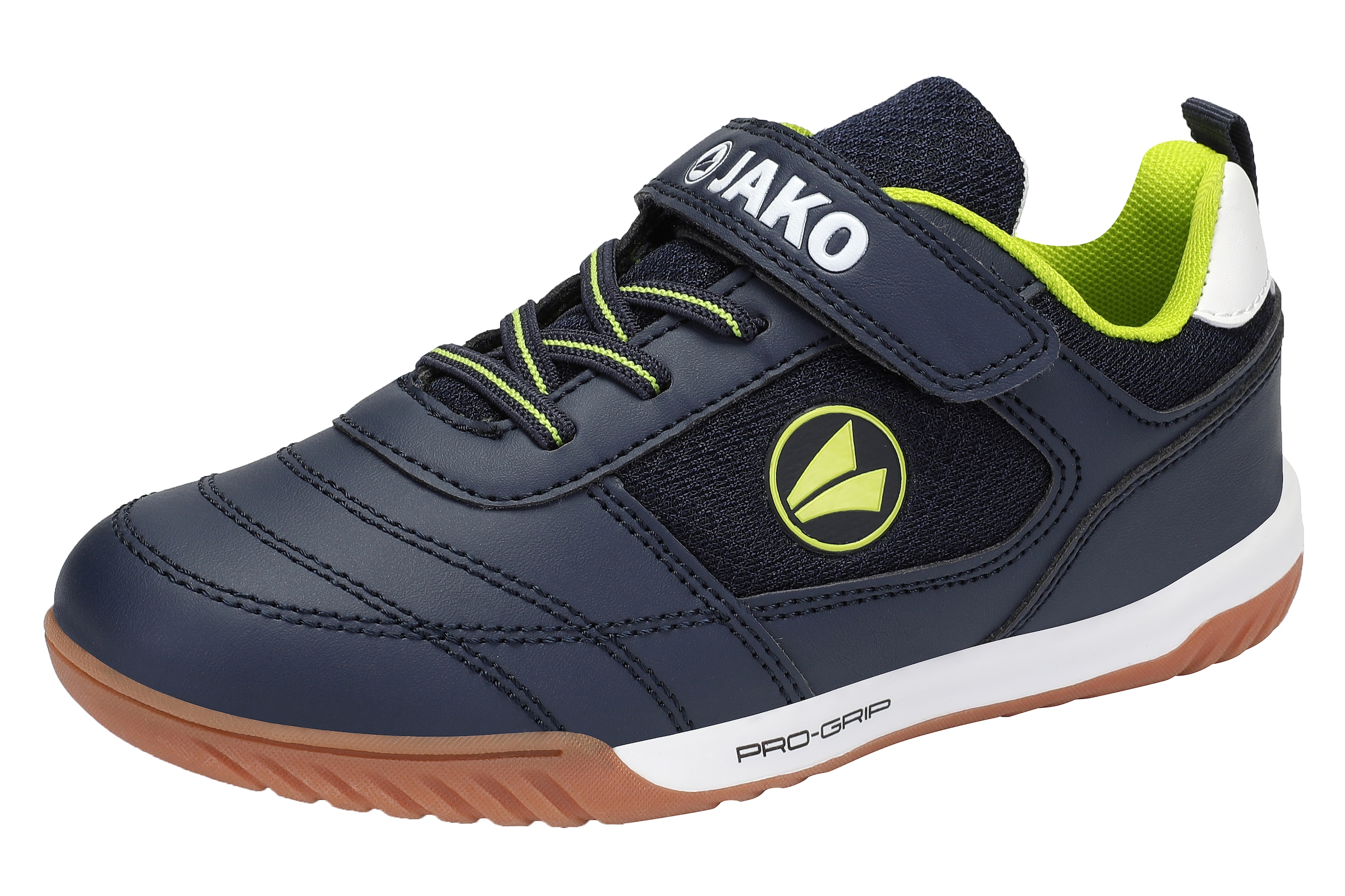 Jako Sneakers »J-SH Winger EV«  Chaussure d’intérieur, pour enfants, non marquante, fermeture velcro