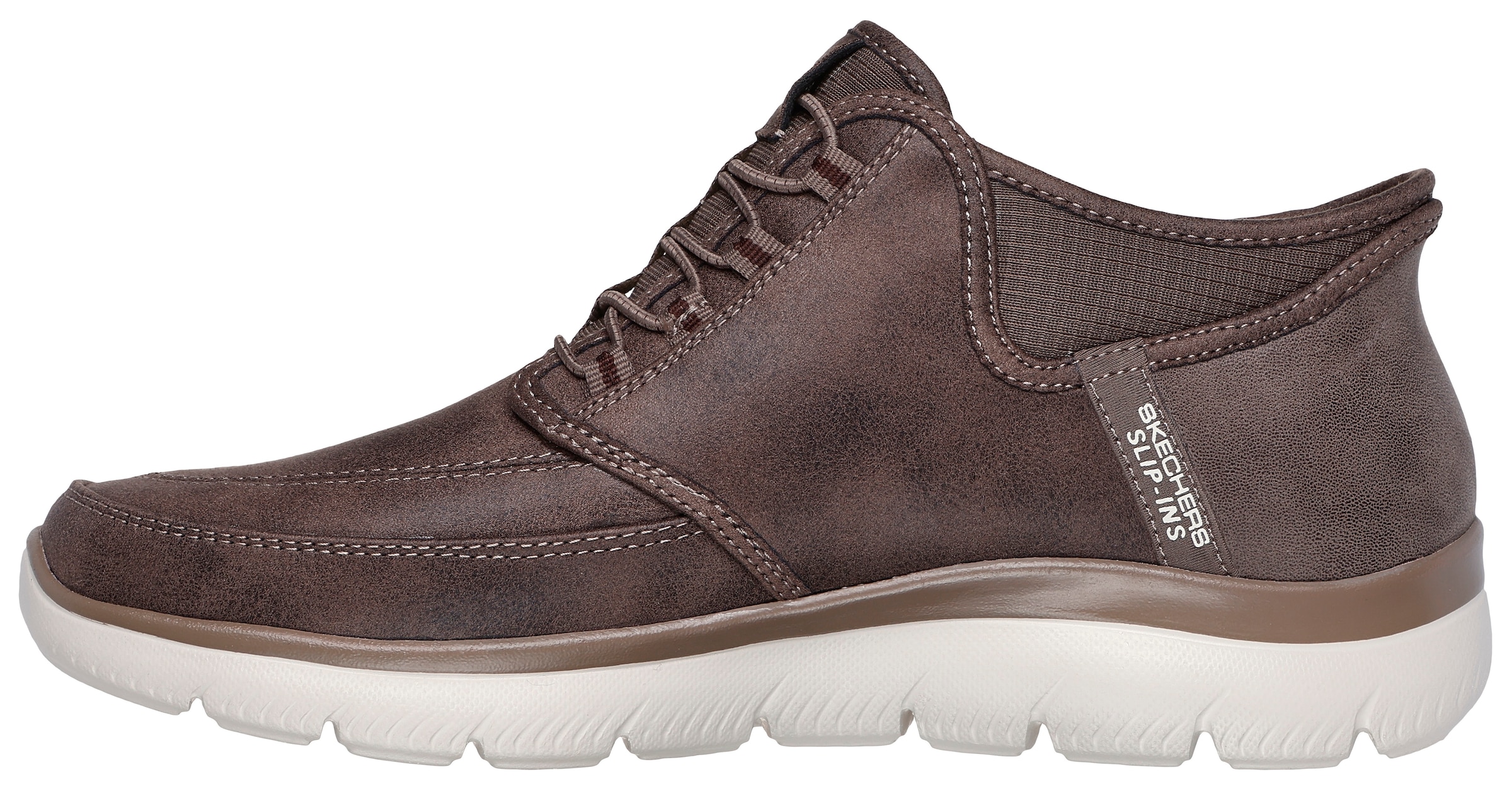 Skechers Baskets slip-on »SUMMITS«  , bottines à lacets, baskets Mid Cut avec Hands Free Slip-Ins™