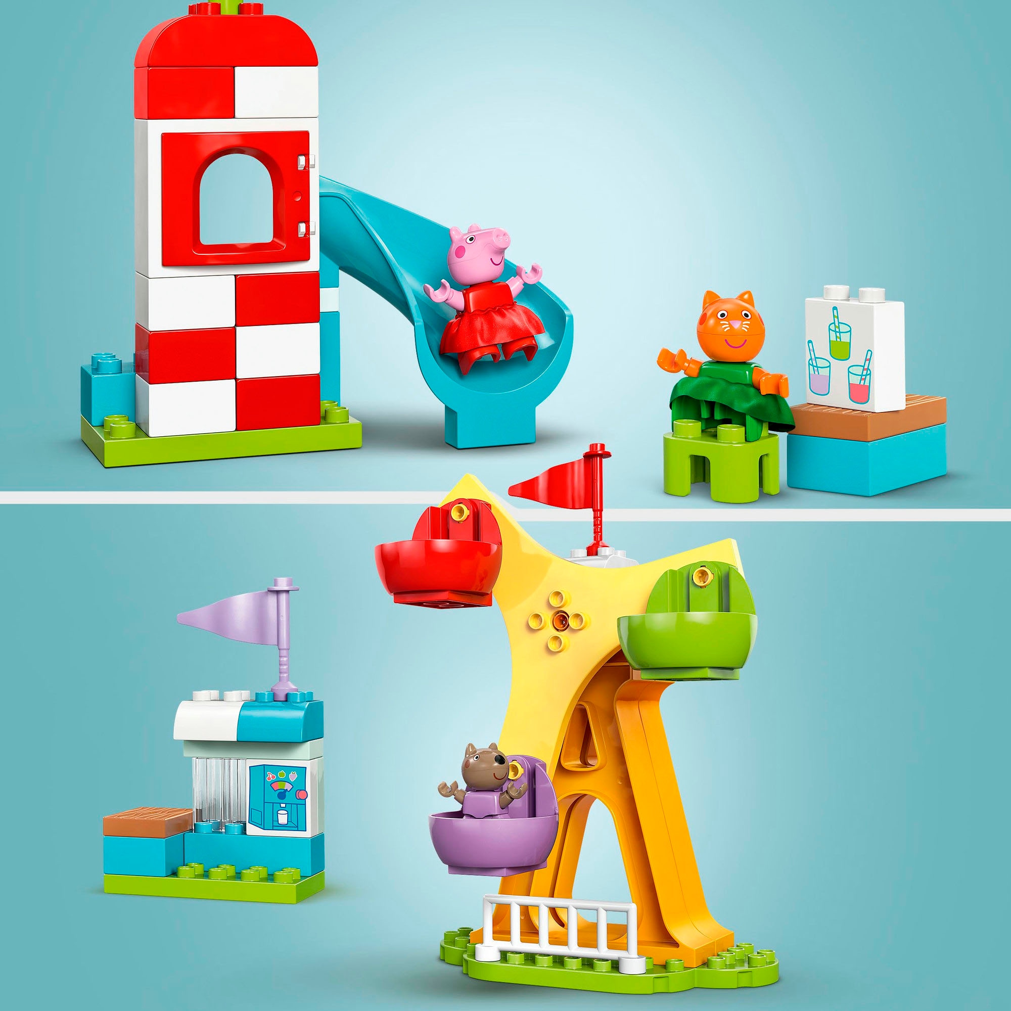 LEGO® Pions de construction »Jahrmarkt (10453), LEGO® DUPLO Peppa Pig« Made in Europe