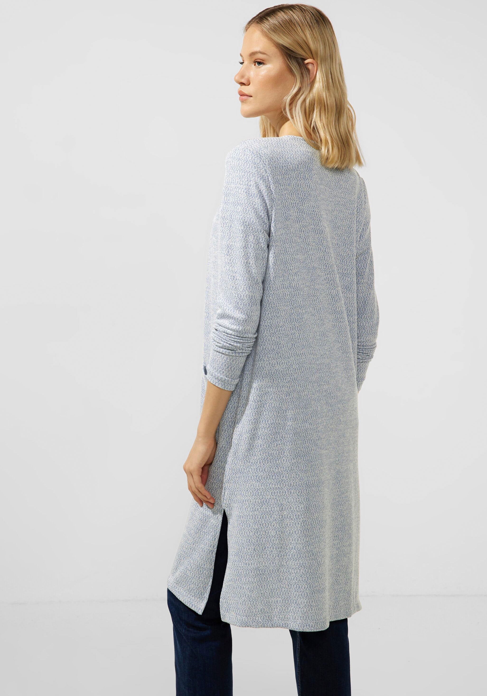 STREET ONE Longsleeve mit Eingrifftaschen