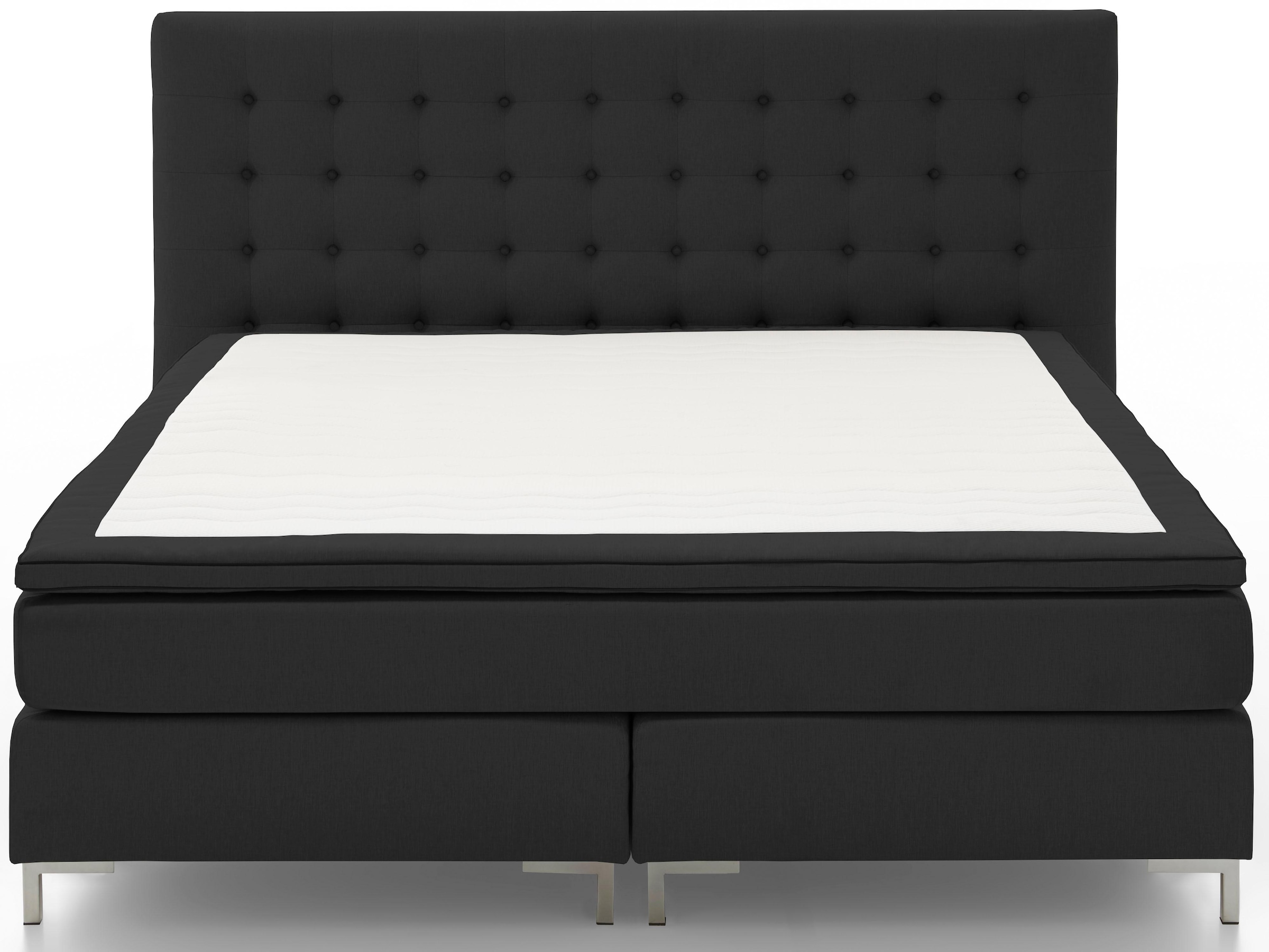 ATLANTIC home collection Lit boxspring »Anni« mit Bonnell-Federkernmatratze und Topper