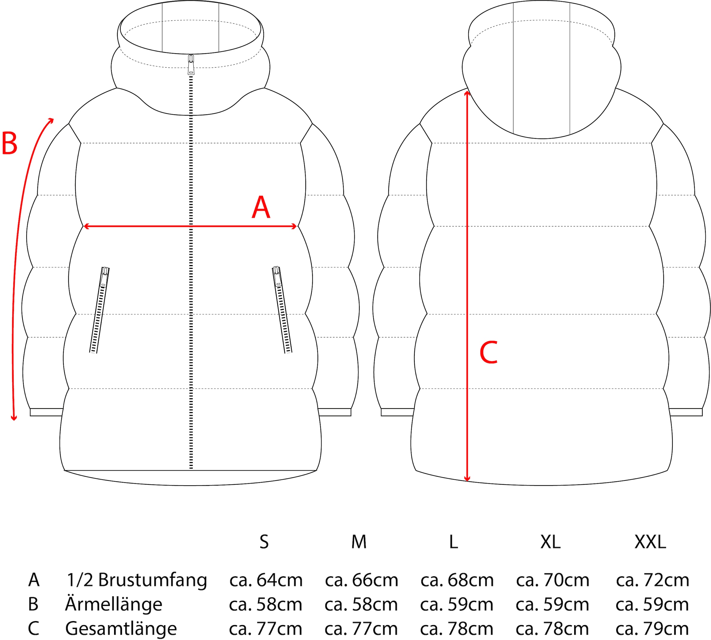 Zwillingsherz Veste matelassée »„Leo Classic AOP“« capuche, motif léopard, fermeture éclair dissimulée avec patte à boutons, poches