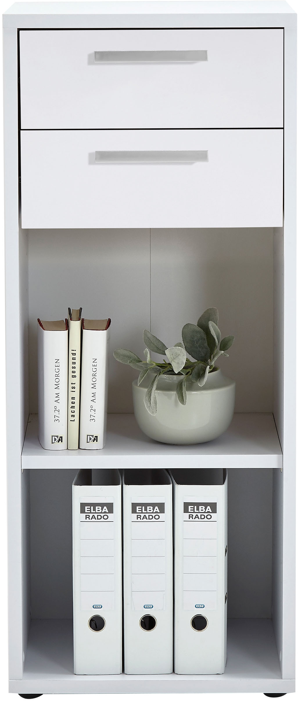 FMD Étagère à dossiers »Calvi« in 2 Höhen, viel Staur., verstellb. Böden, erweiterbar, Breite: 47 cm