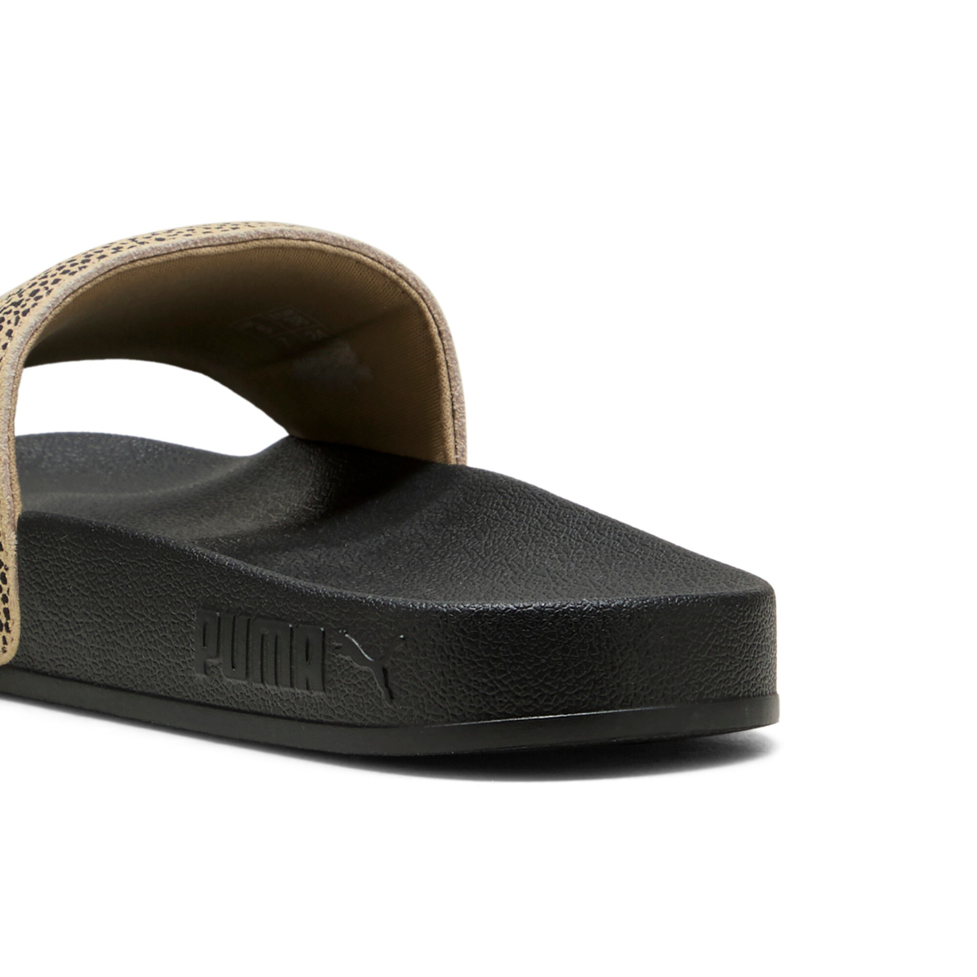 PUMA Badesandale »LEADCAT 2.0 TOPCAT«  ohne Verschluss, leicht profiliertes Laufsohlenprofil, aus Leder