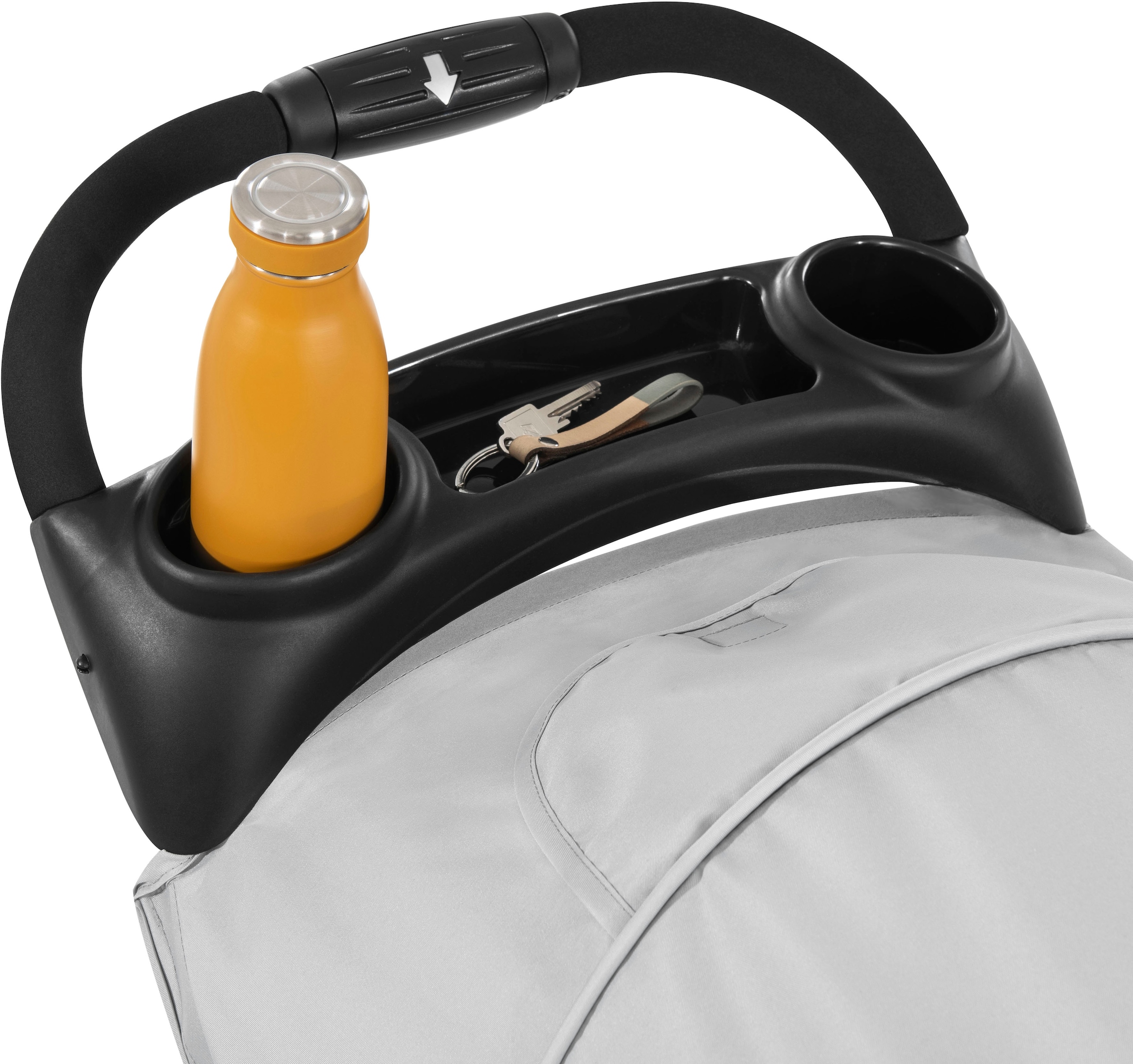 Hauck Poussette à trois roues »Citi Neo 3, grey« 22 kilos mit schwenk- und feststellbarem Vorderrad