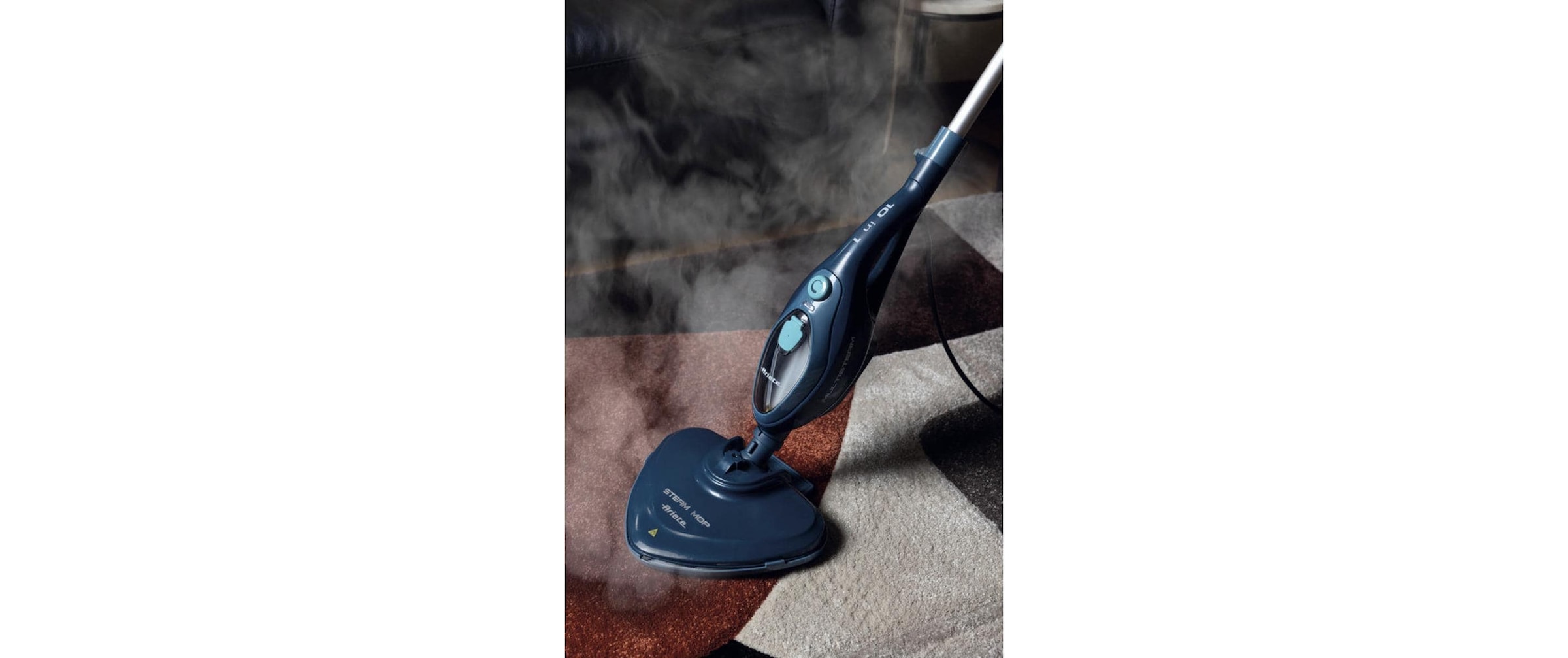 Ariete Dampfreiniger »ARI-4164-MOP-BL 10 in 1 350 ml 100 Grad 1500 W«