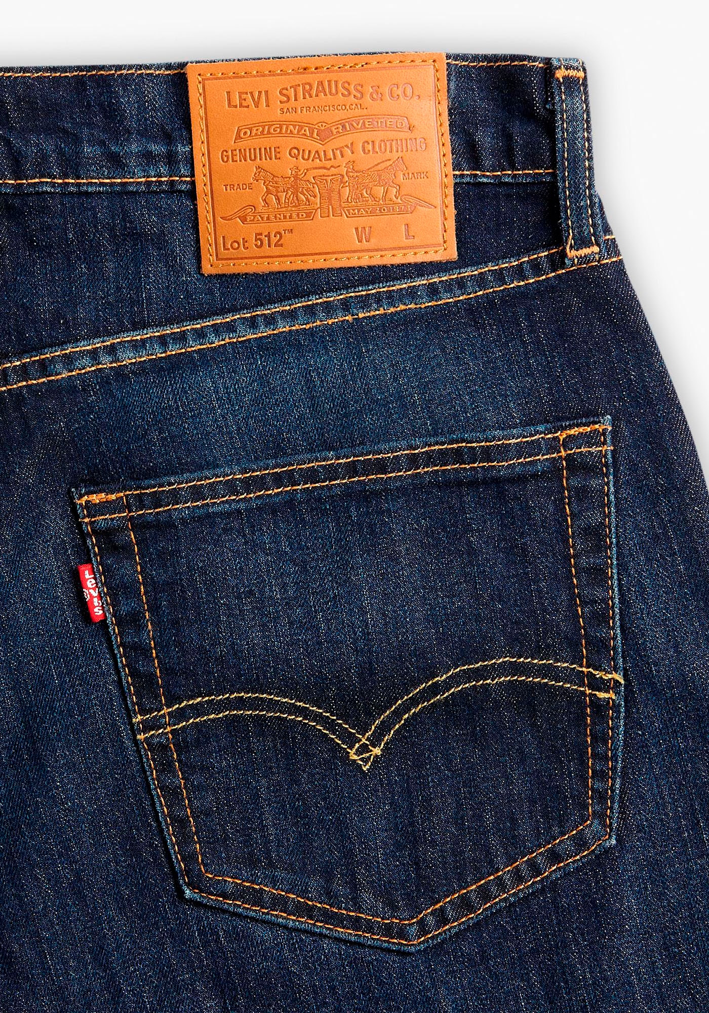 Levi's® »512 Slim Taper Fit« mit Markenlabel