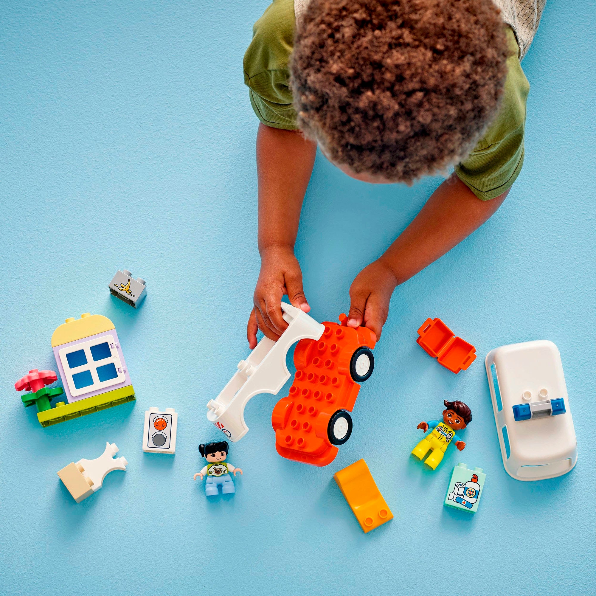 LEGO® Pions de construction »Rettungswagen mit Fahrer (10447), LEGO DUPLO Town« Made in Europe