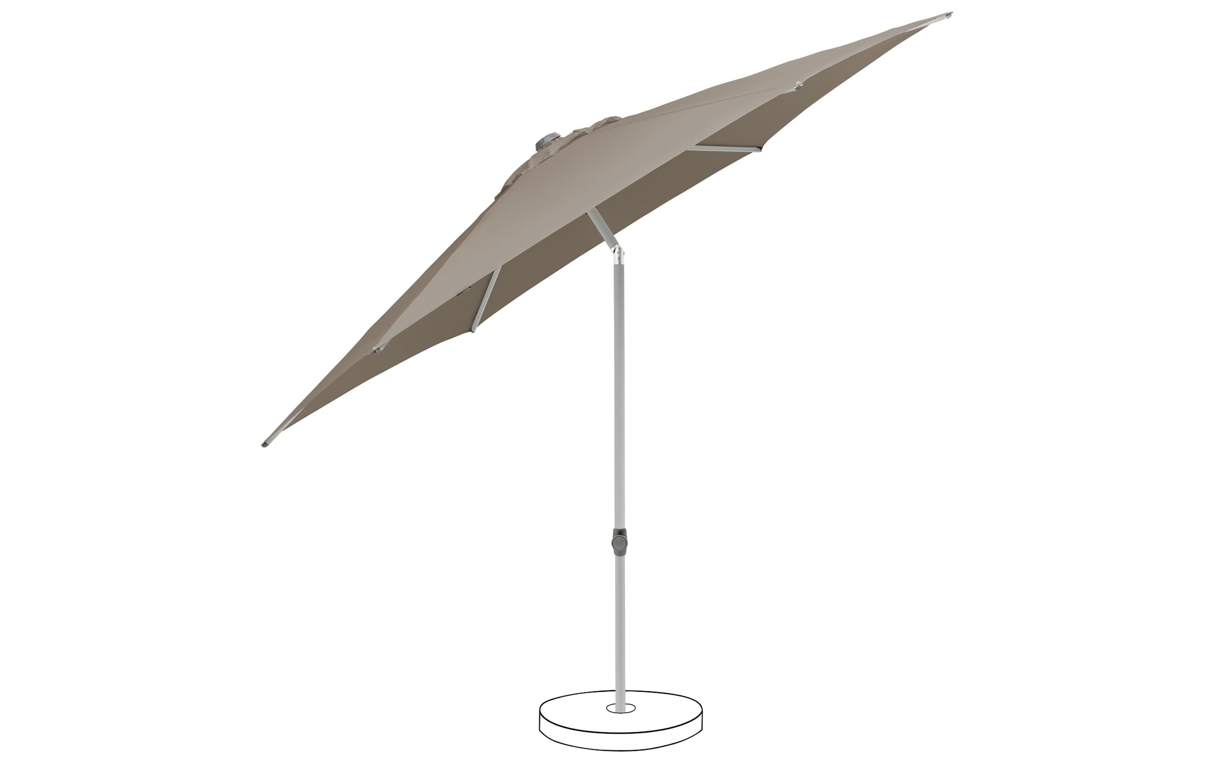   Parasol »Suncomfort by Glatz Pop Up Ø 250 cm« Mittelstockschirm
