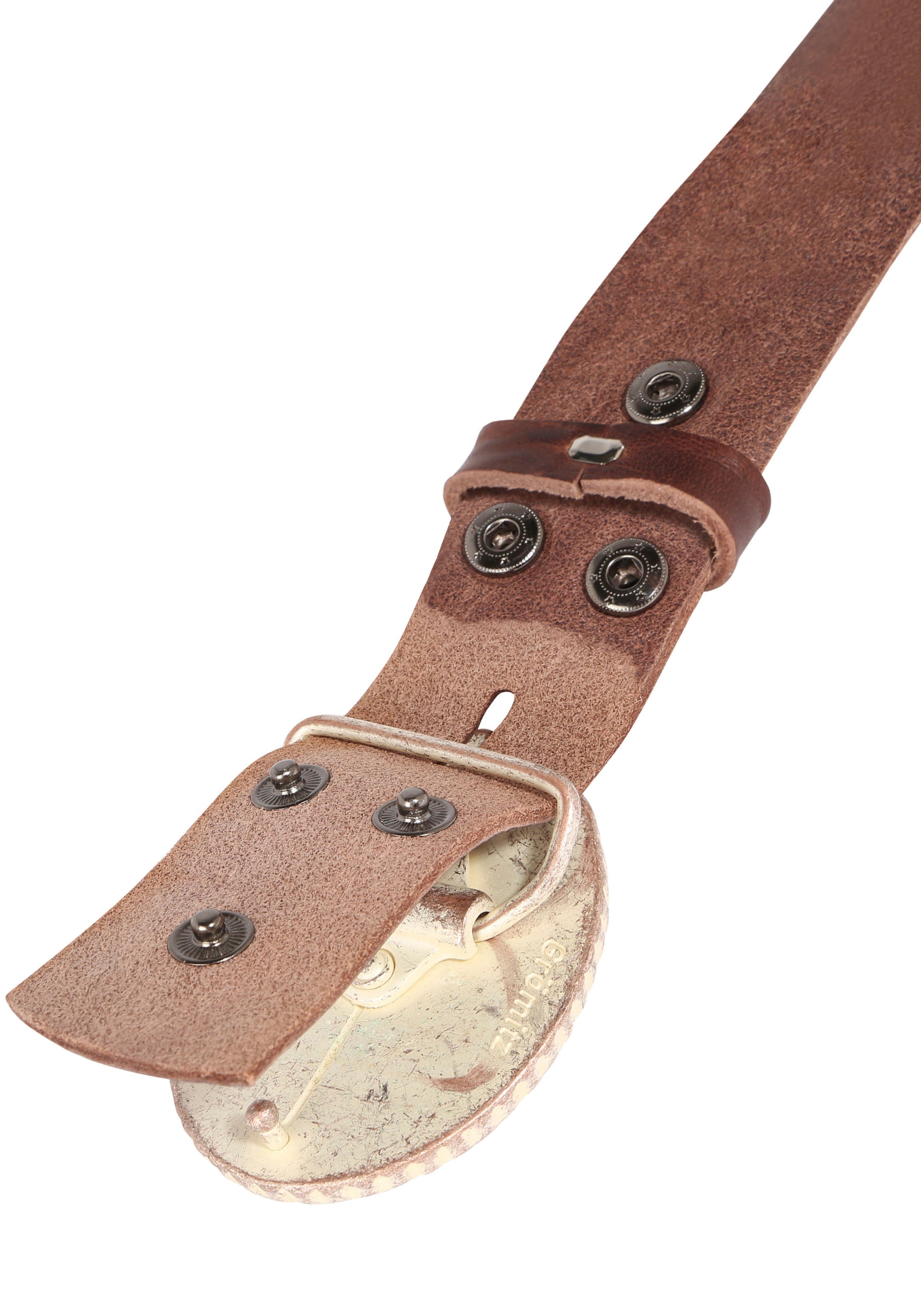 Rettungsring Gürtel Ceinture en cuir Schliesse »Grömitz Rosé Mit Swarovski-Kristall Veredelt«