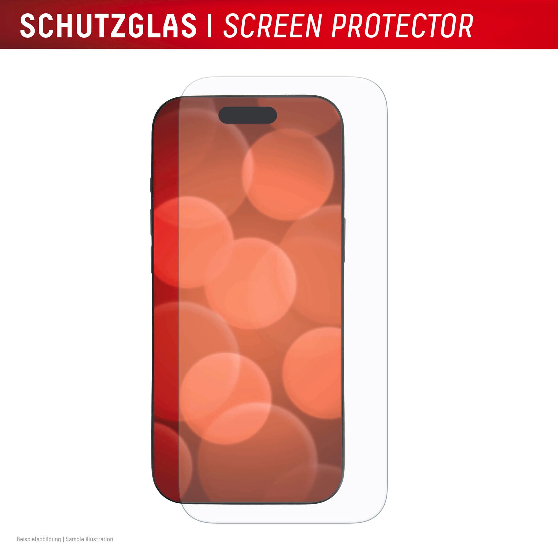 Displex Verre de protection d'écran »Real Glass Screen Protector« für Apple iPhone Air Displayschutzfolie, Schutzfolie, Bildschirmschutz, kratz- & stossfest