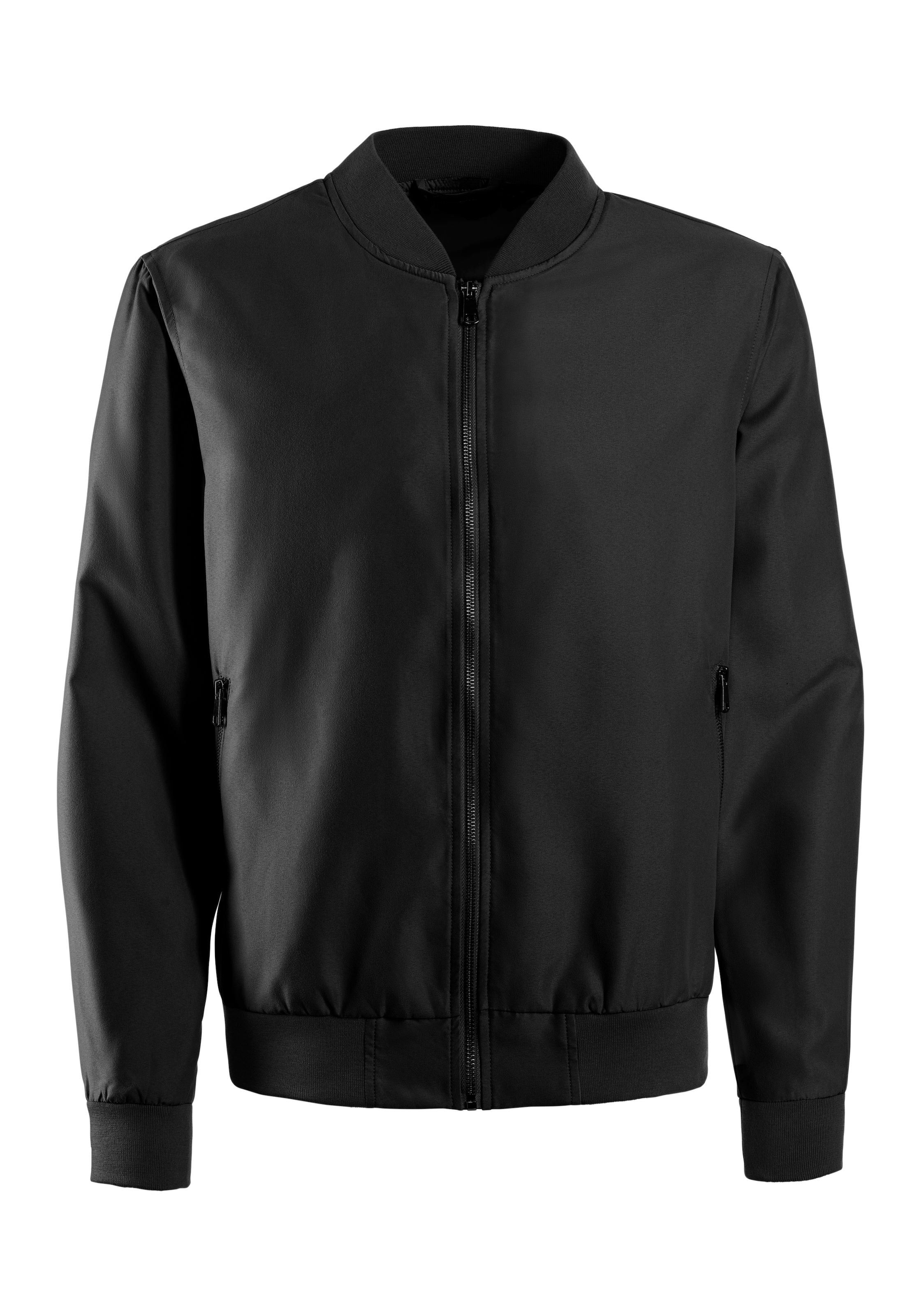 John Devin Veste bomber »/ Blouson mit Rippkragen« , Pilotenjacke / Übergangsjacke mit Innentasche, regular fit