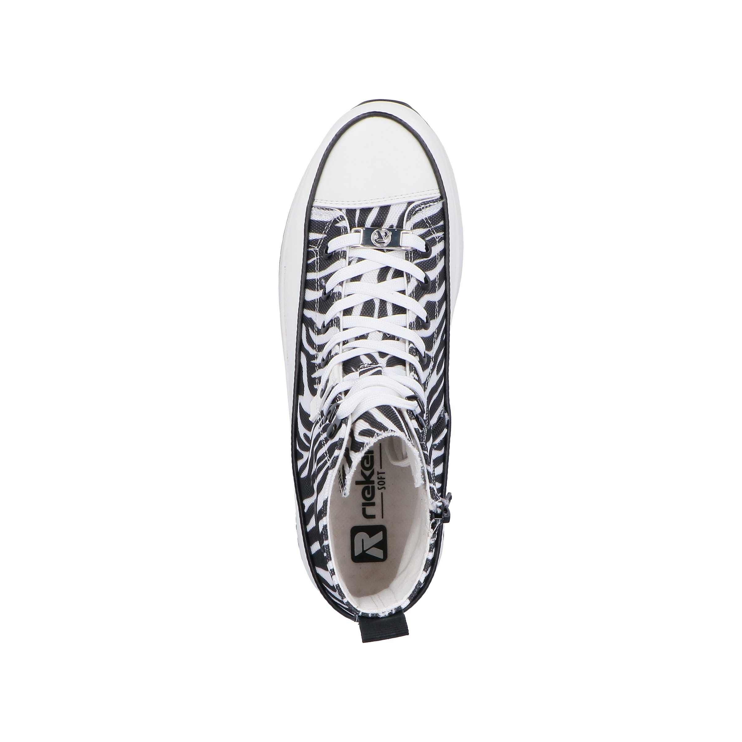 Rieker Plateausneaker  High Top-Sneaker, Schnürboots in bequemer Form
