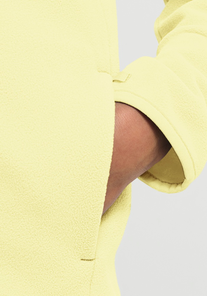 Jack Wolfskin Fleecejacke »TAUNUS 100 FZ K« winddicht, wasserabweisend, mit Kinnschutz, atmungsaktiv