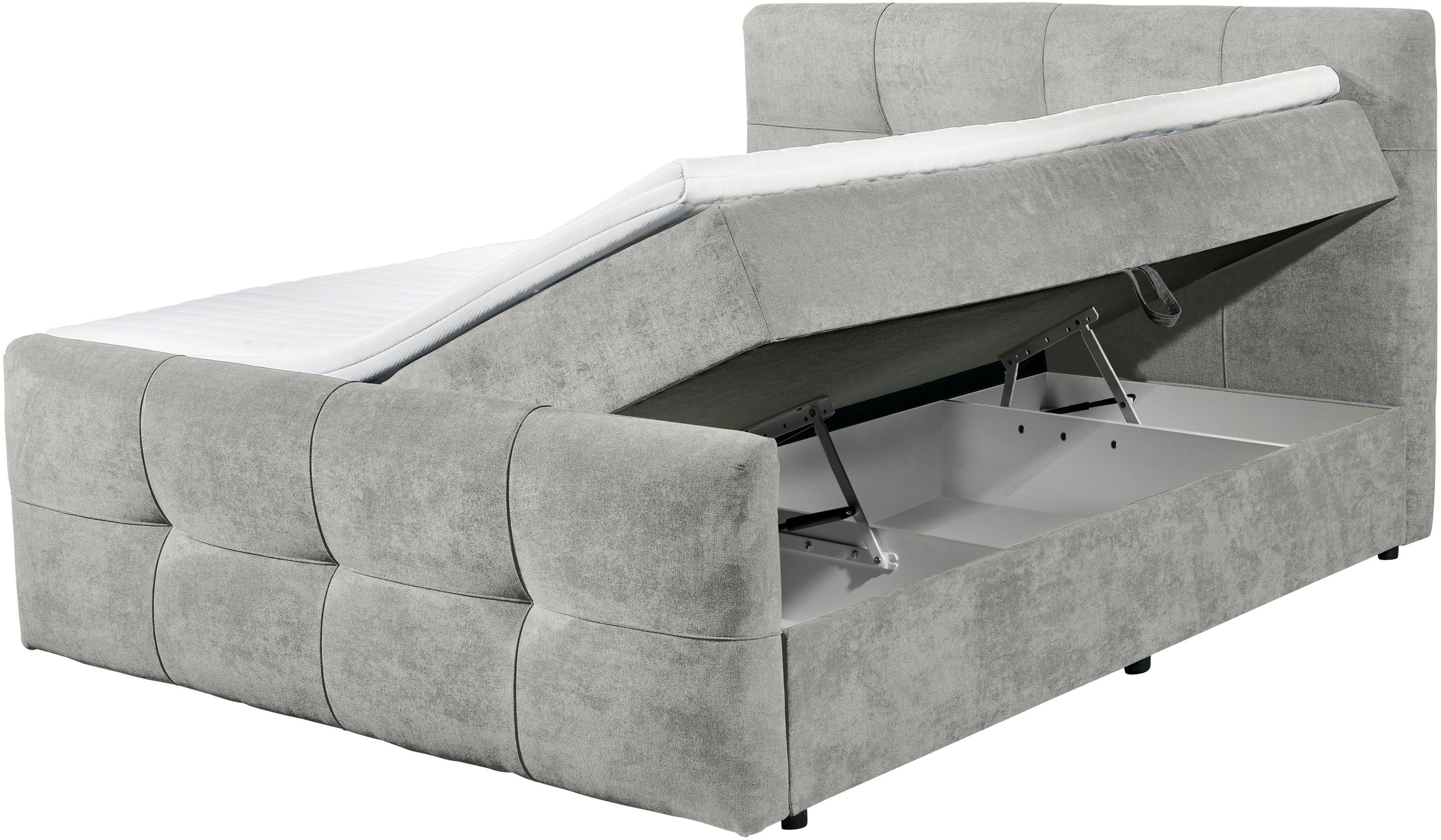 ED EXCITING DESIGN Lit de boxe »Winnipeg« 5 cuis tlg. inkl. zwei Bettkästen und Topper