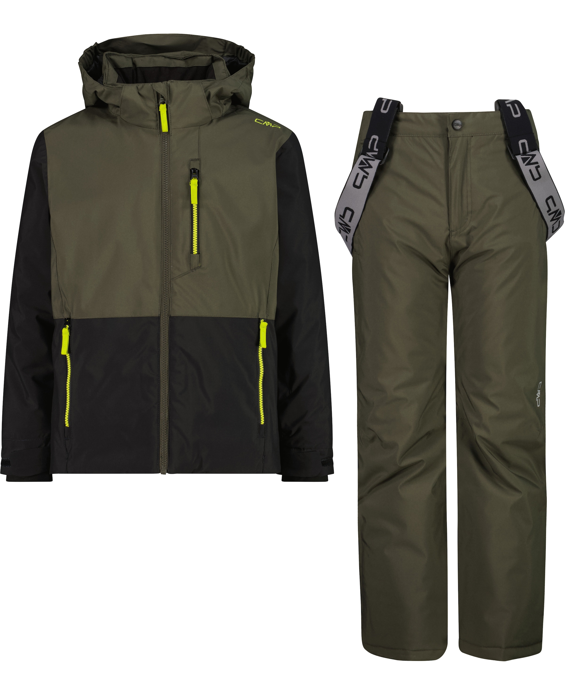 CMP Combinaison de ski »KID SET JACKET AND PANT« 2 für Kinder, zweiteiliges Set aus Jacke und Hose, sportlicher Stil