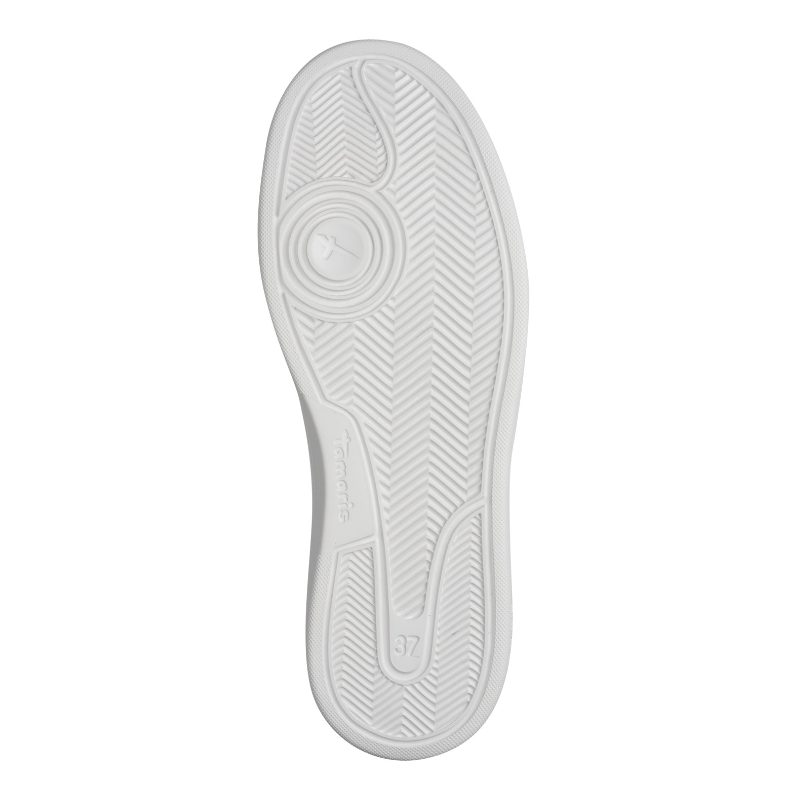 Tamaris Baskets à plateforme  , Schnürschuh, Halbschuh mit auffälligen Schmucksteinen an der Ferse