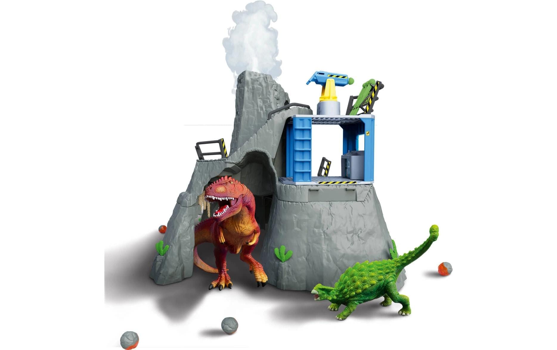 Schleich® Spielwelt »Figurenset Grosse Vulkan Expedition« Dinosaurier Spielzeug-Set